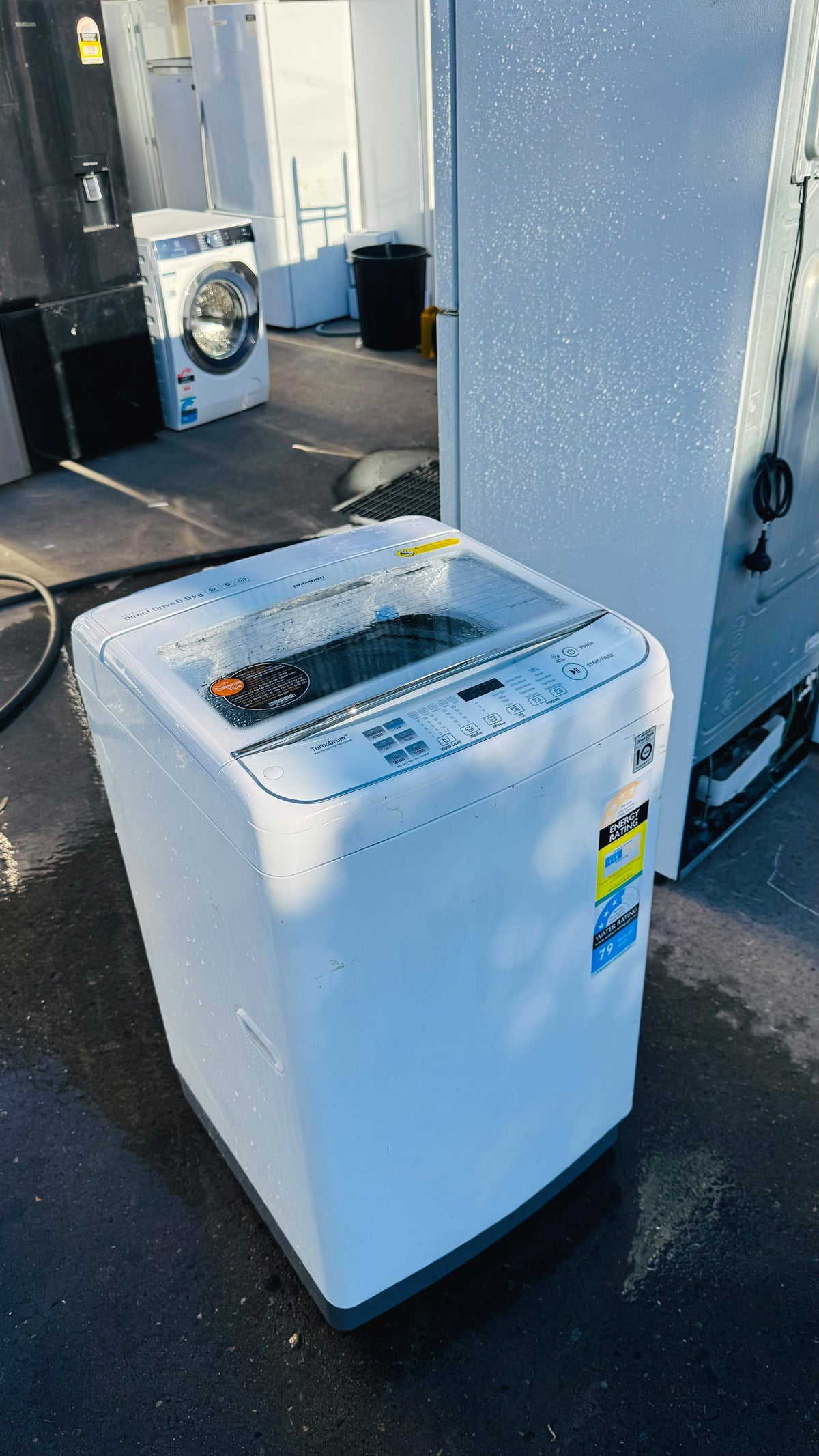 LG 6.5KGS TOP LOADER WASHING MACHINE