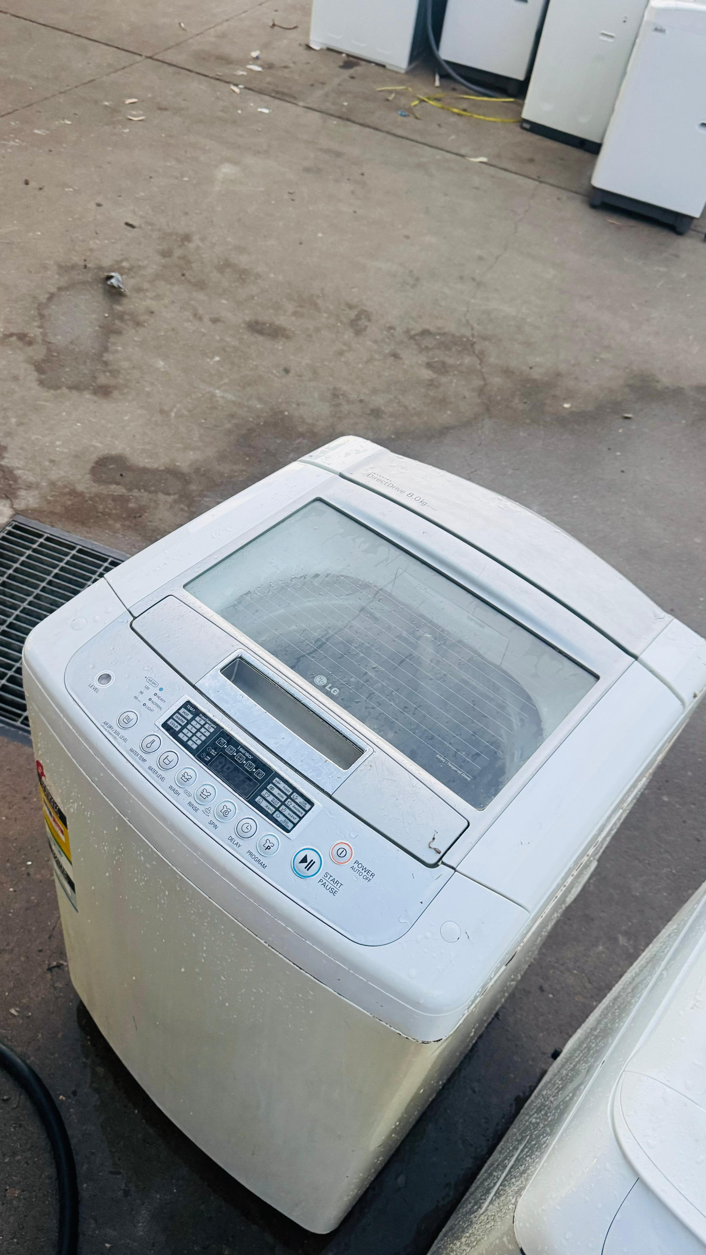 LG 8 KGS TOP LOADER WASHING MACHINE