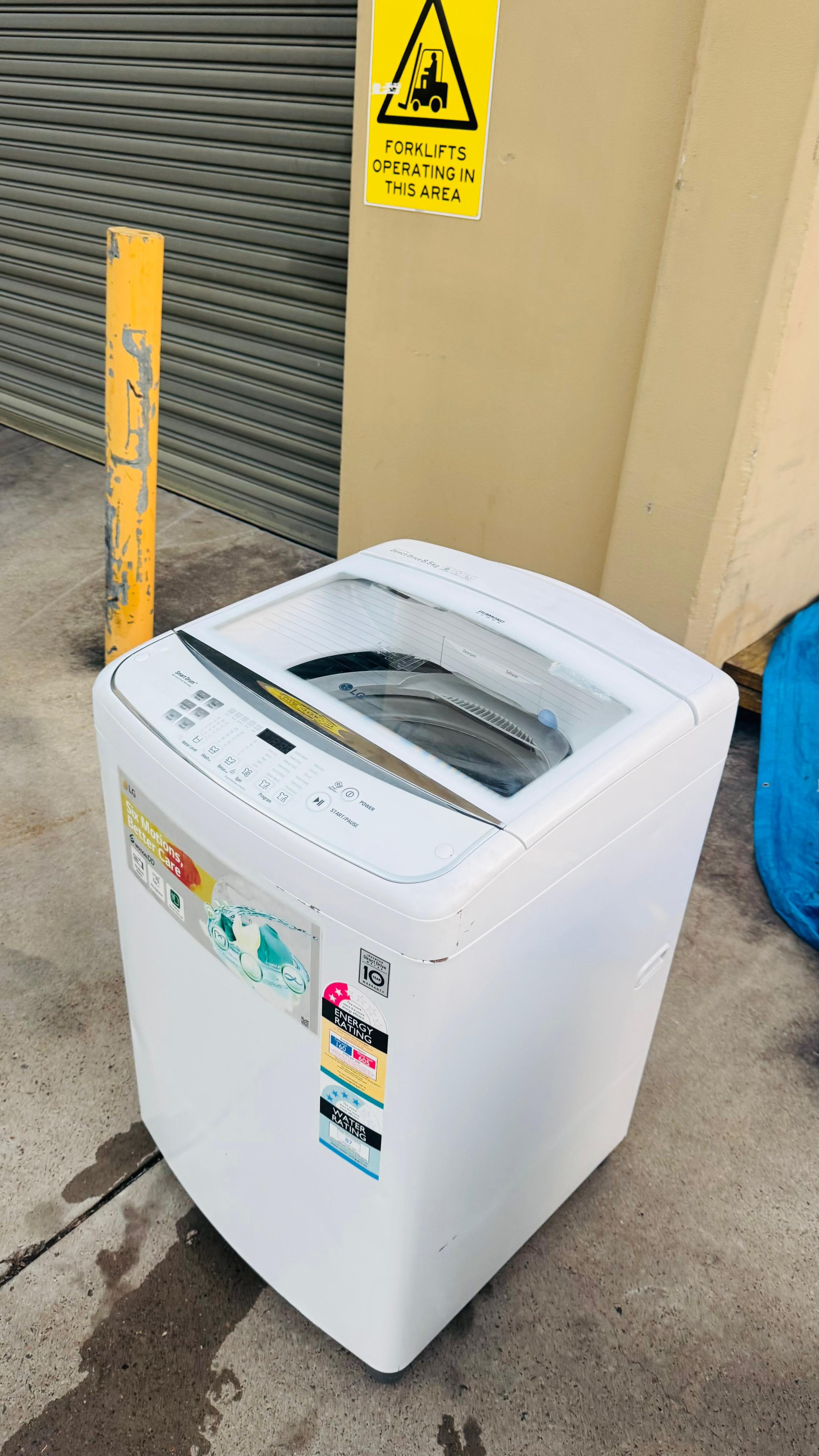 LG 8.5KGS TOP LOADER WASHING MACHINE