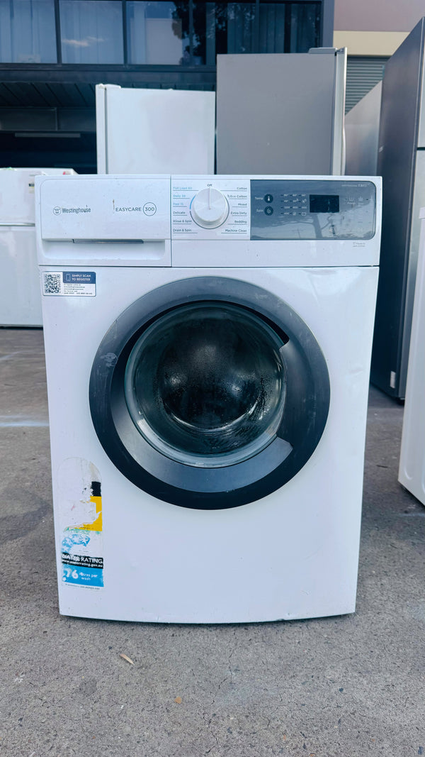 WESTINGHOUSE 7.5KGS FRONT LOADER WASHING MACHINE