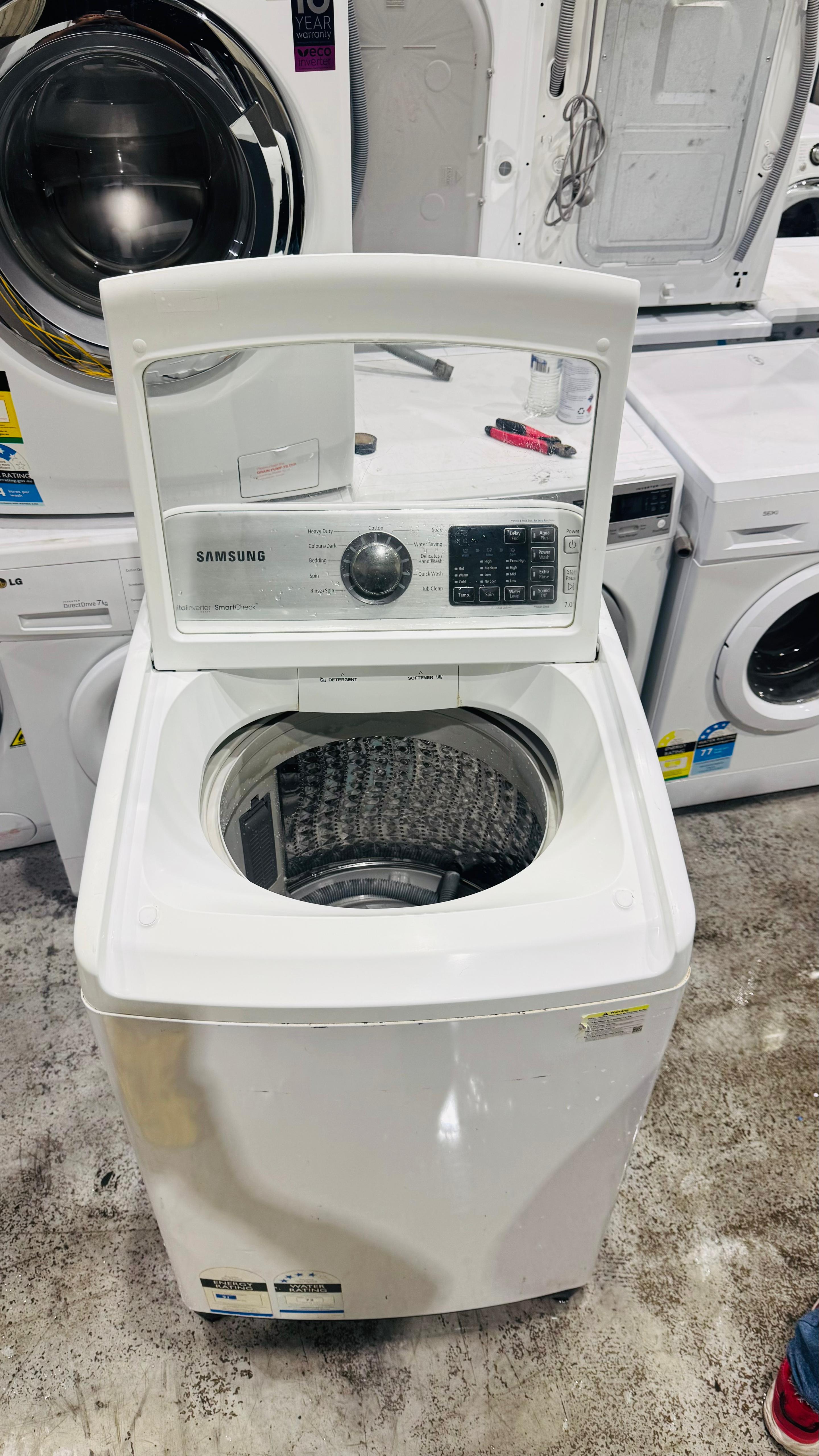SAMSUNG 7 KGS TOP LOADER WASHING MACHINE