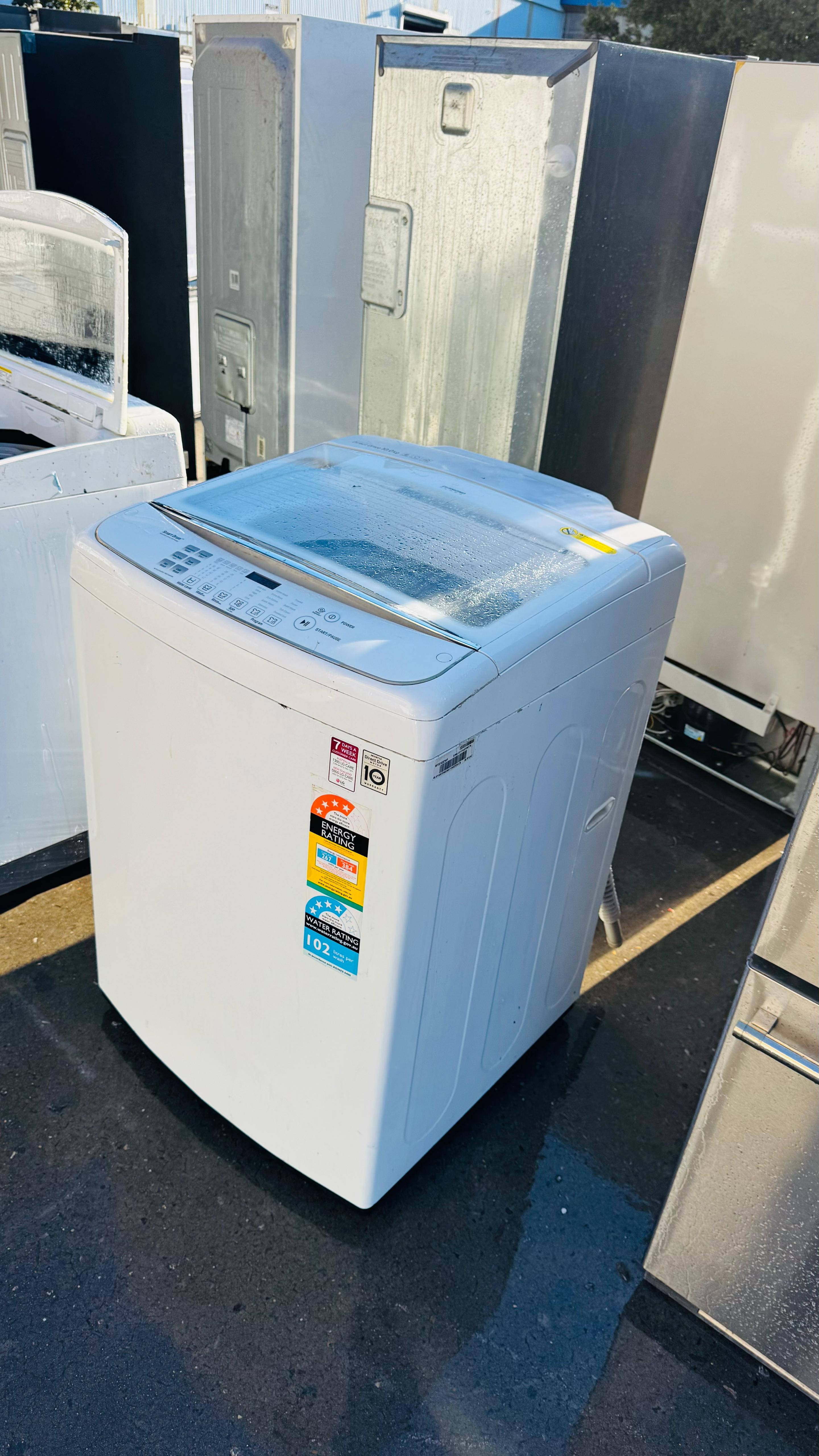 LG 10KGS TOP LOADER WASHING MACHINE