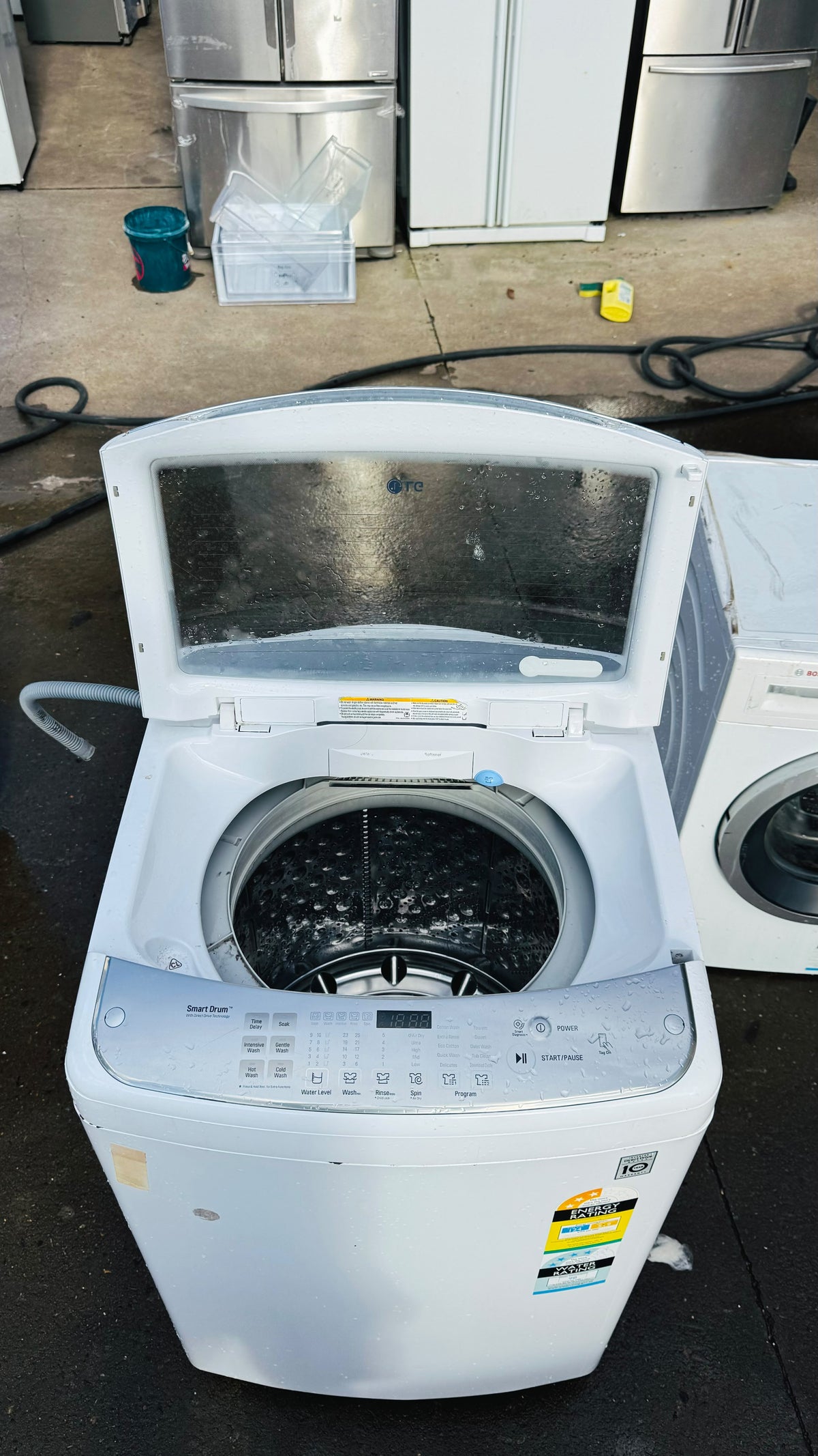 LG 9.5KGS TOP LOADER WASHING MACHINE