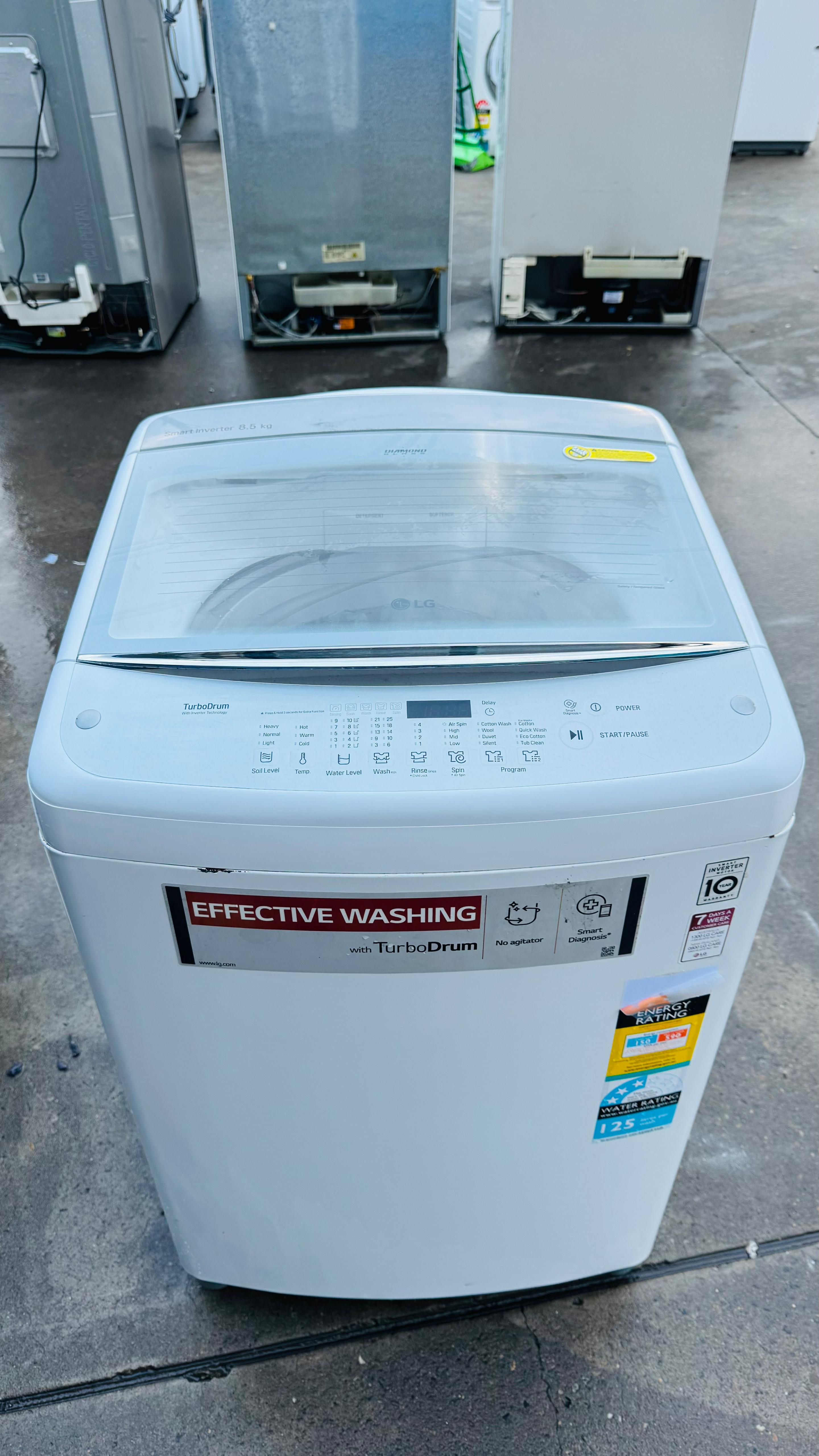 LG 8.5KGS TOP LOADER WASHING MACHINE