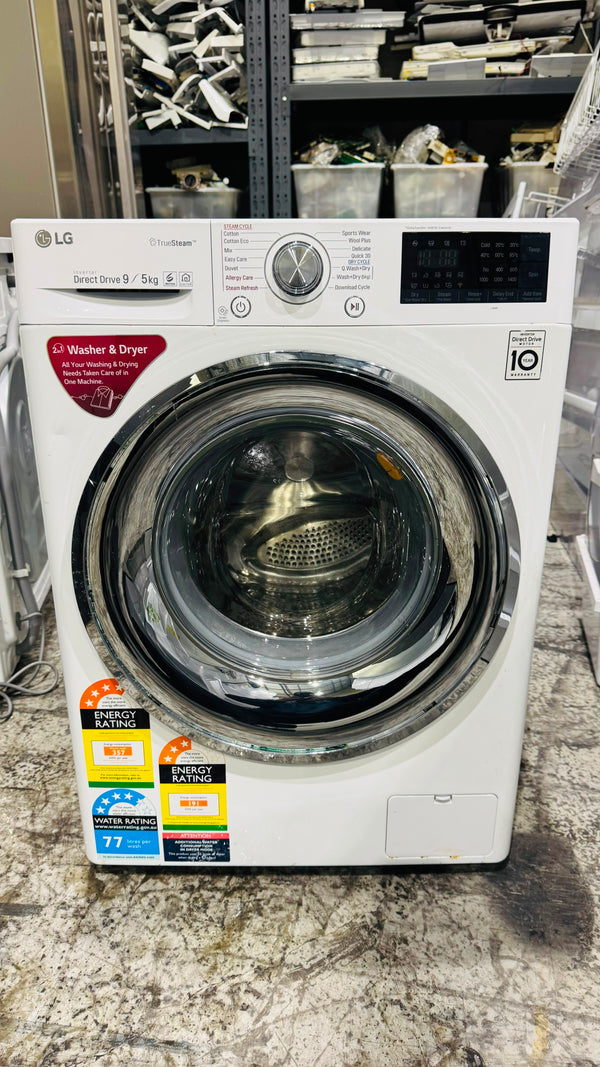 LG 9KGS FRONT LOADER WASHING MACHINE