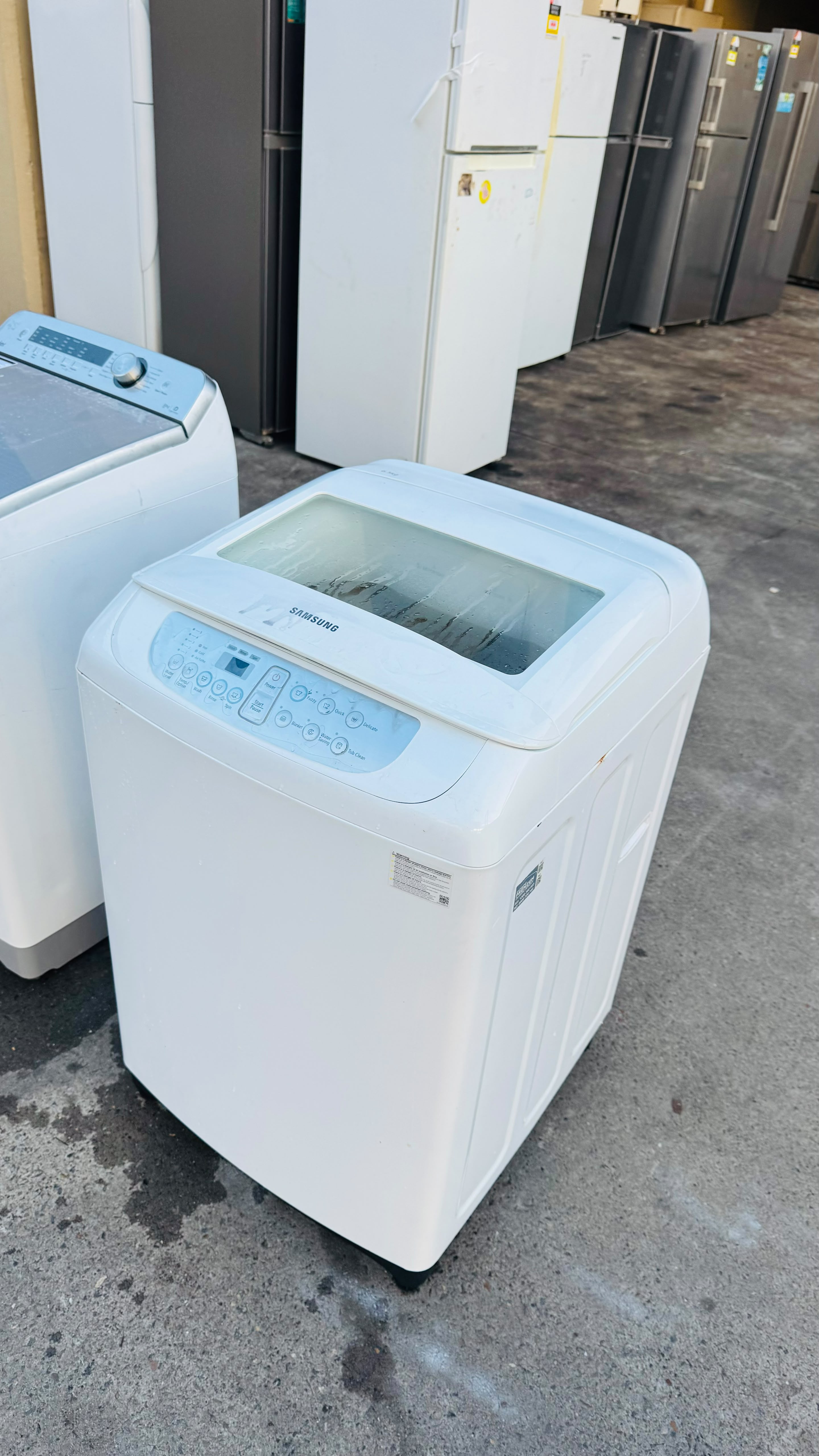 SAMSUNG 6.5KGS TOP LOADER WASHING MACHINE
