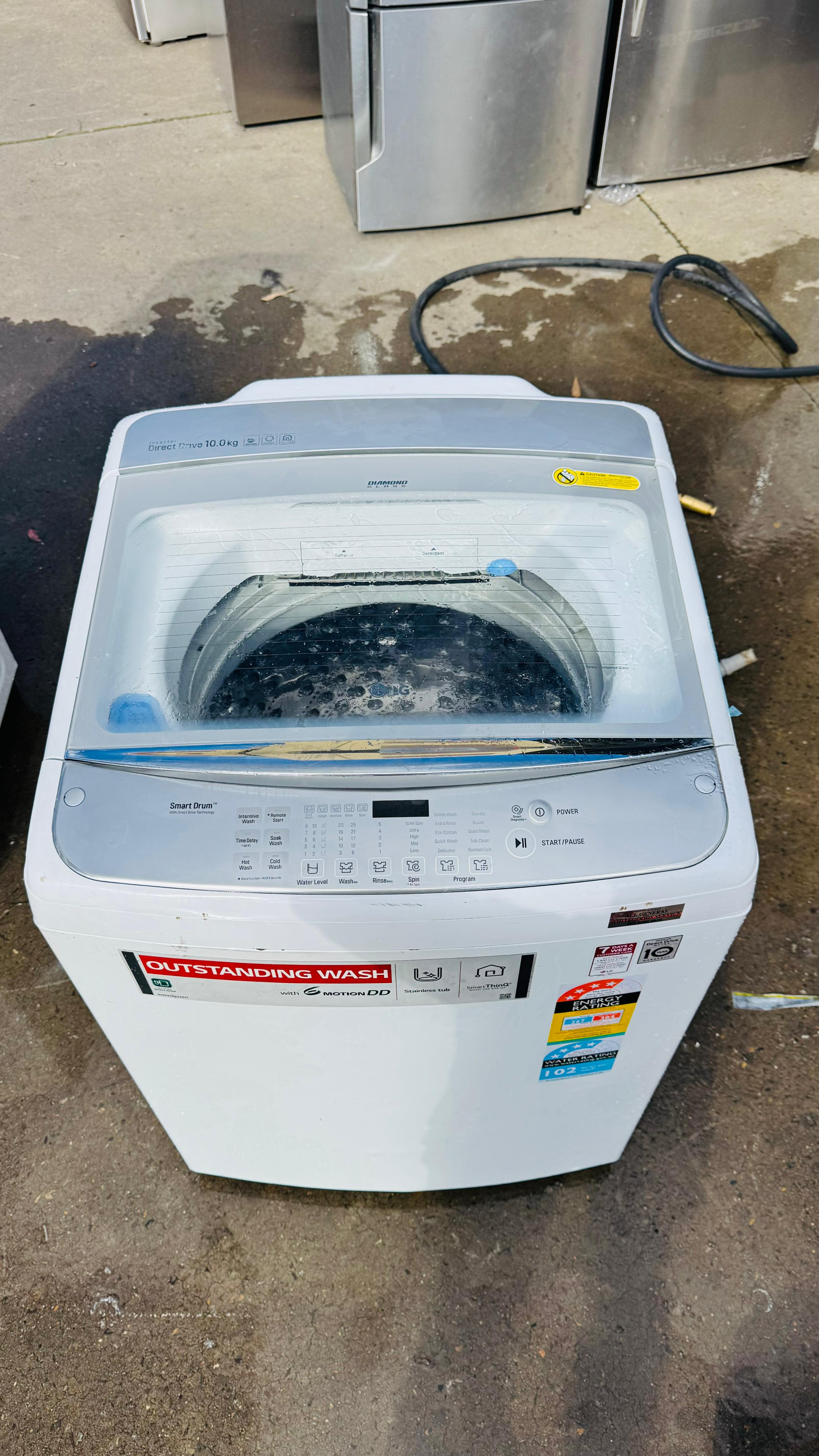 LG 10KGS TOP LOADER WASHING MACHINE