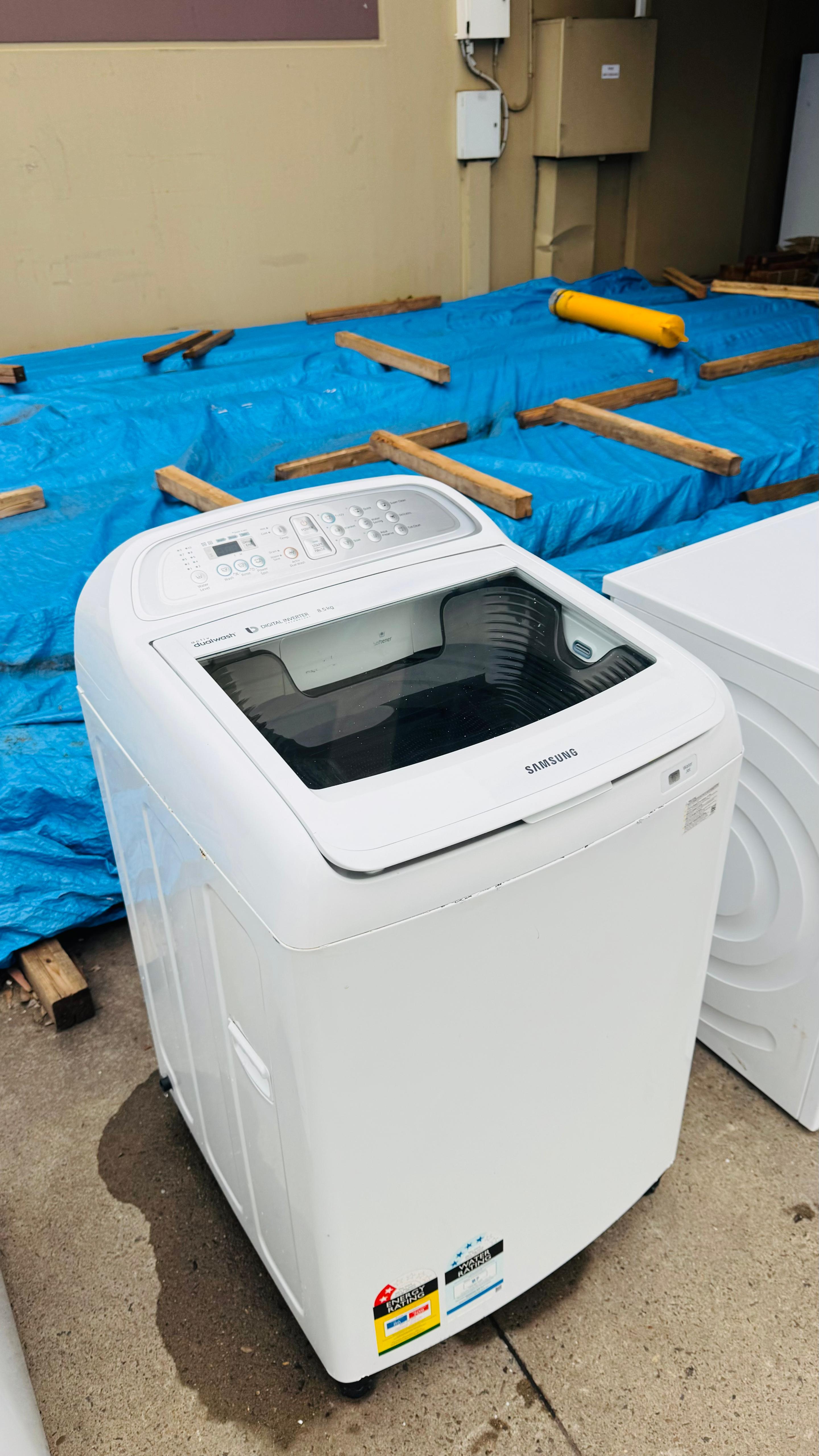 SAMSUNG 8.5KGS TOP LOADER WASHING MACHINE