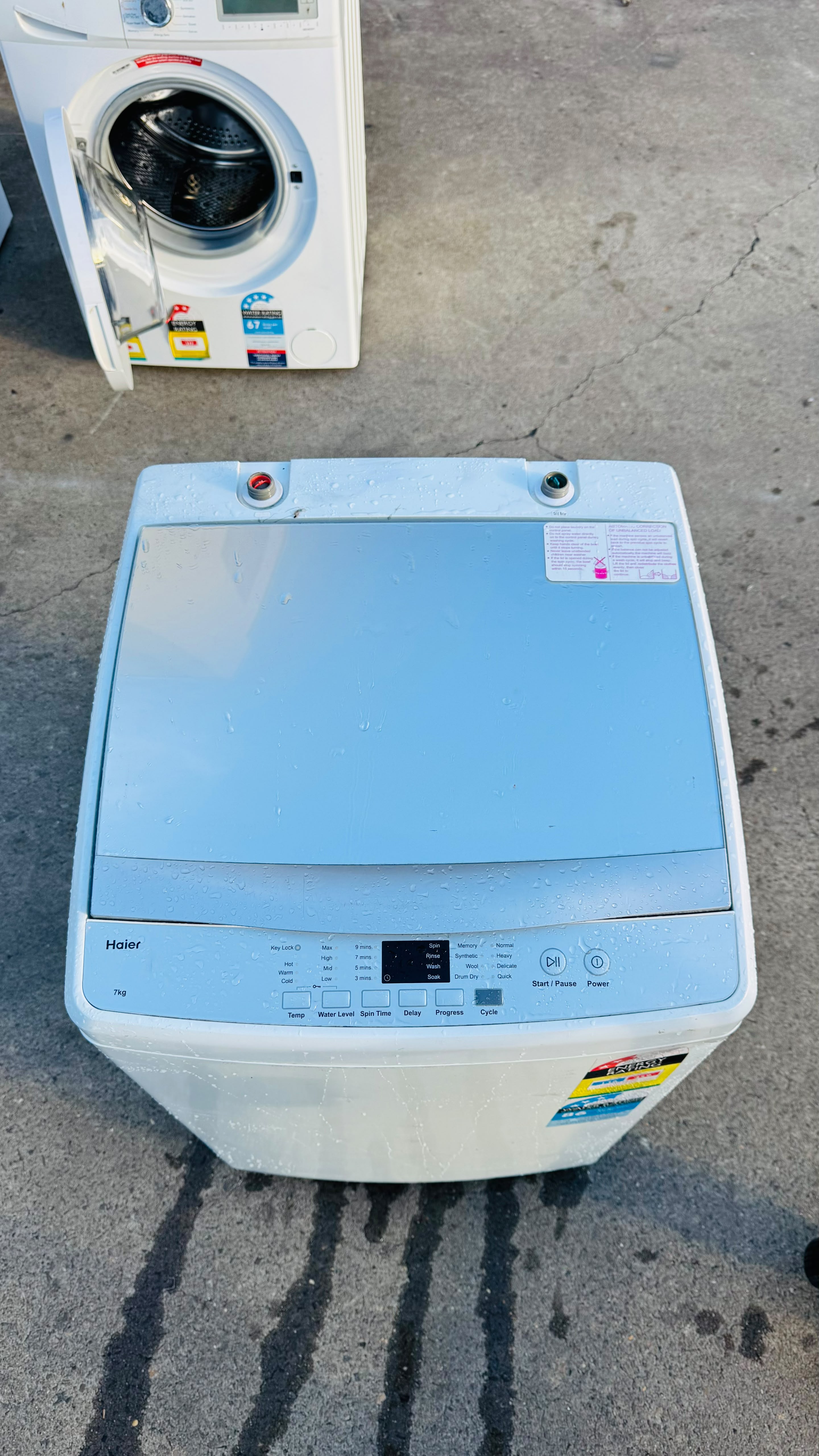 HAIER 7KGS TOP LOADER WASHING MACHINE