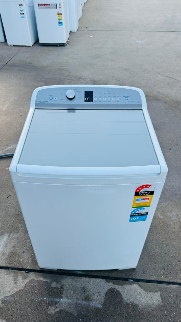 FISHER AND PAYKEL 10KGS TOP LOADER WASHING MACHINE