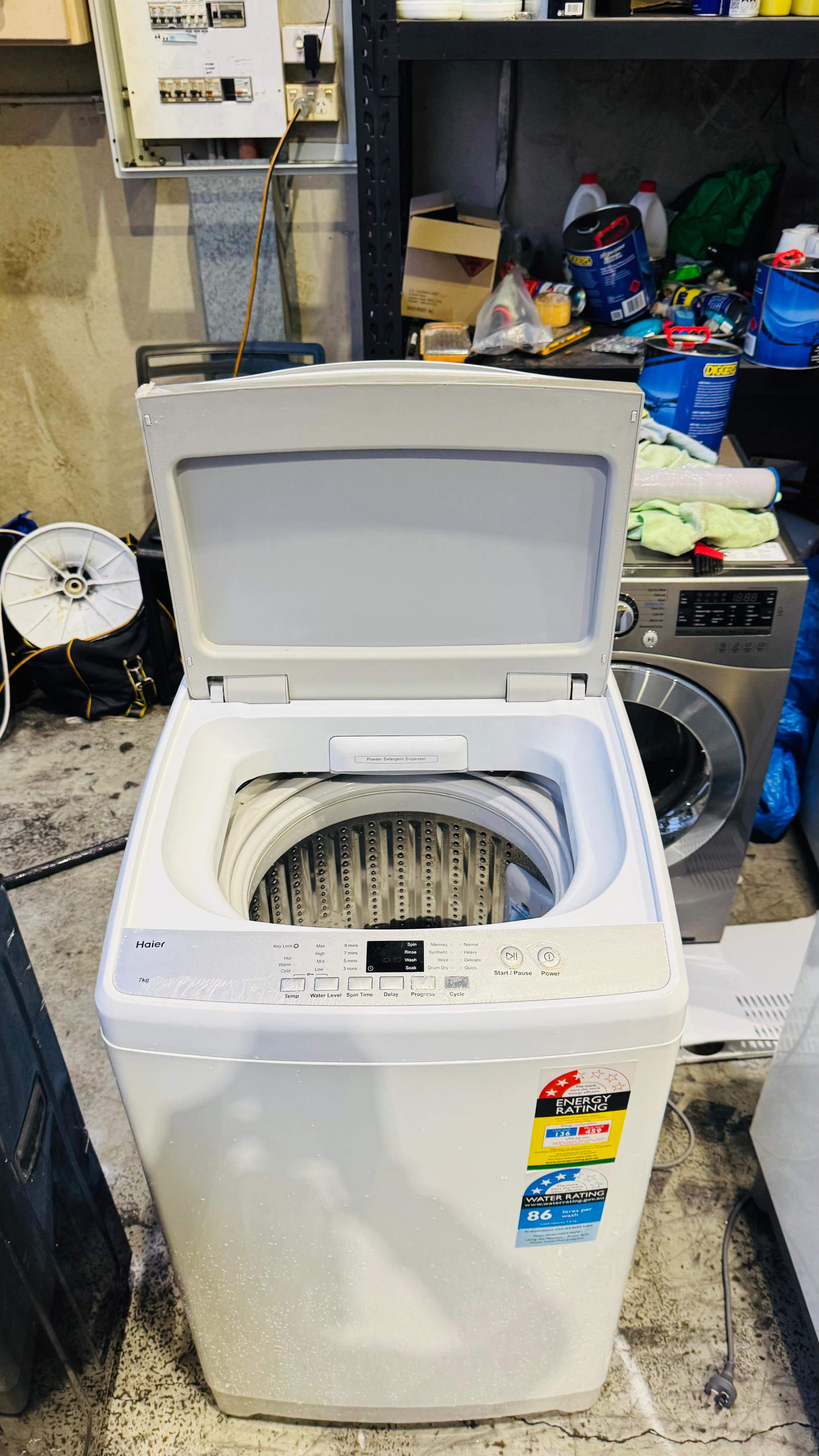 HAIER 7KGS TOP LOADER WASHING MACHINE