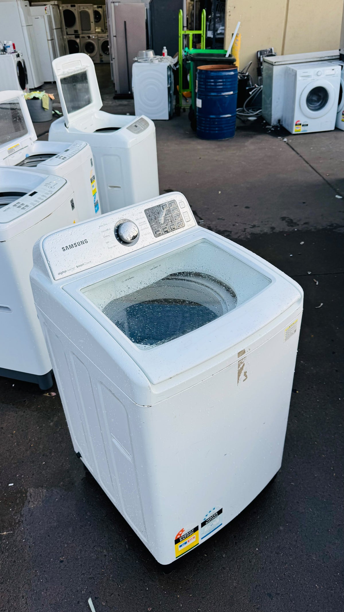 SAMSUNG 8KGS TOP LOADER WASHING MACHINE