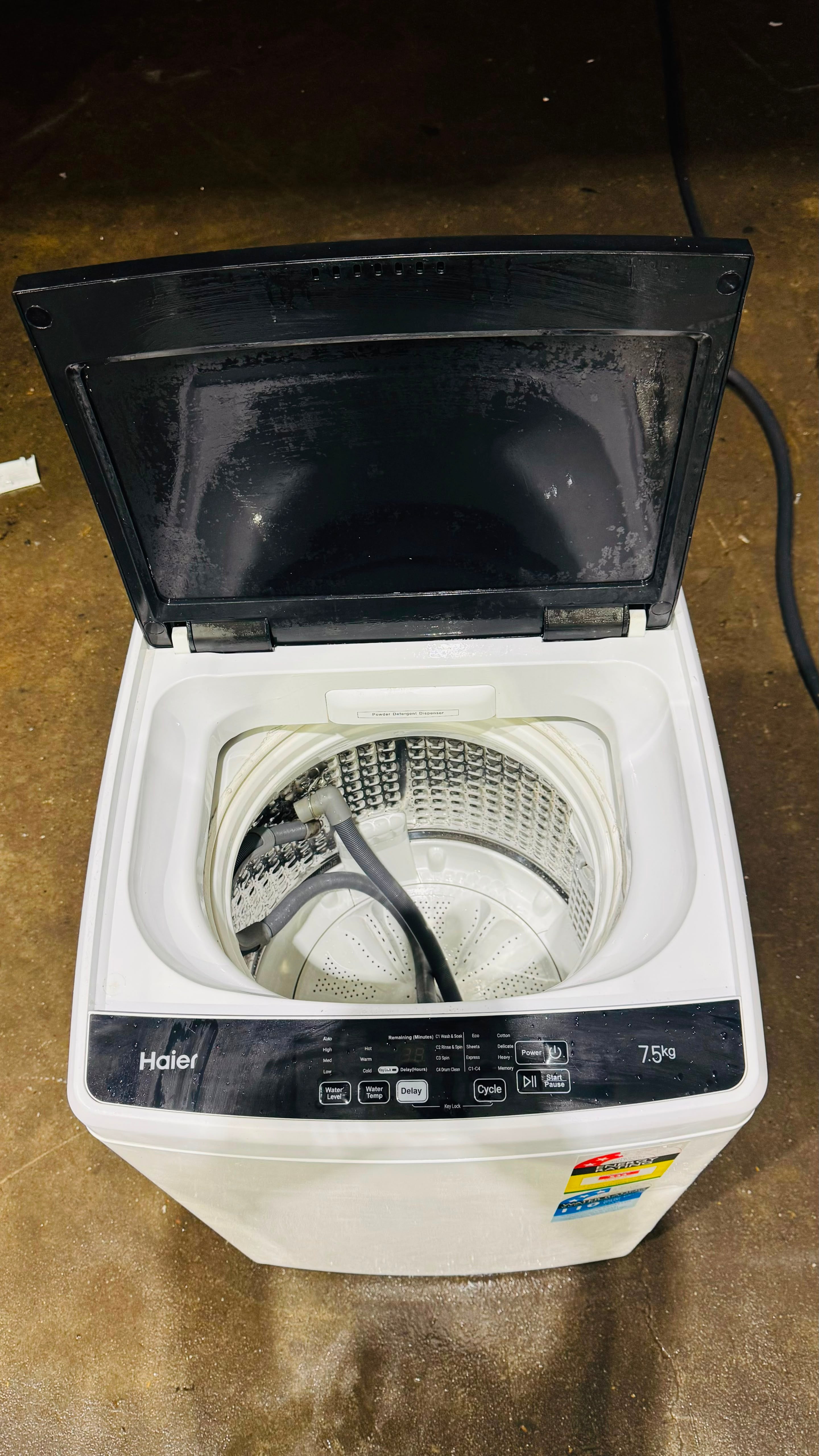 HAIER 7.5KGS TOP LOADER WASHING MACHINE