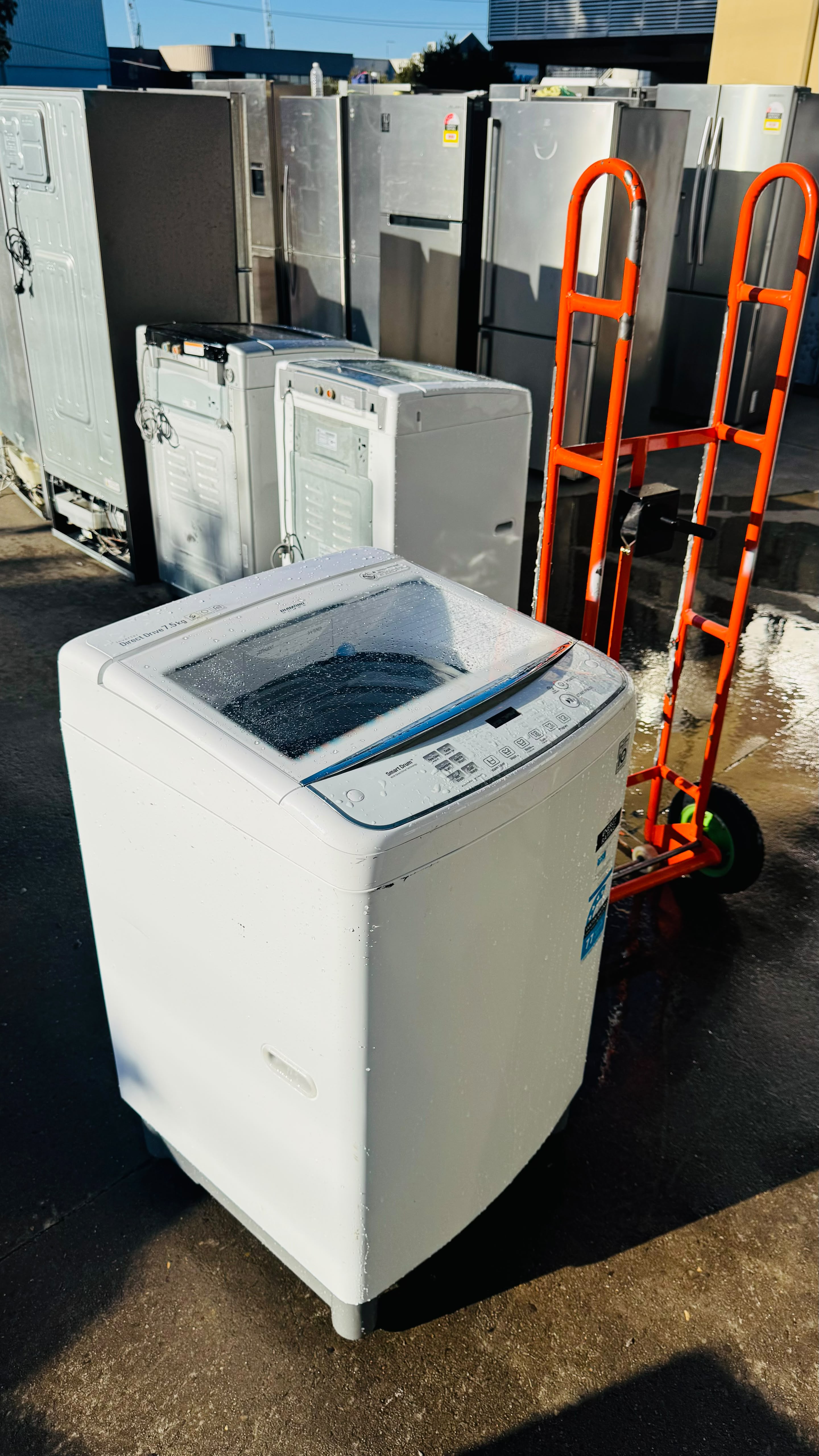 LG 7.5KGS TOP LOADER WASHING MACHINE