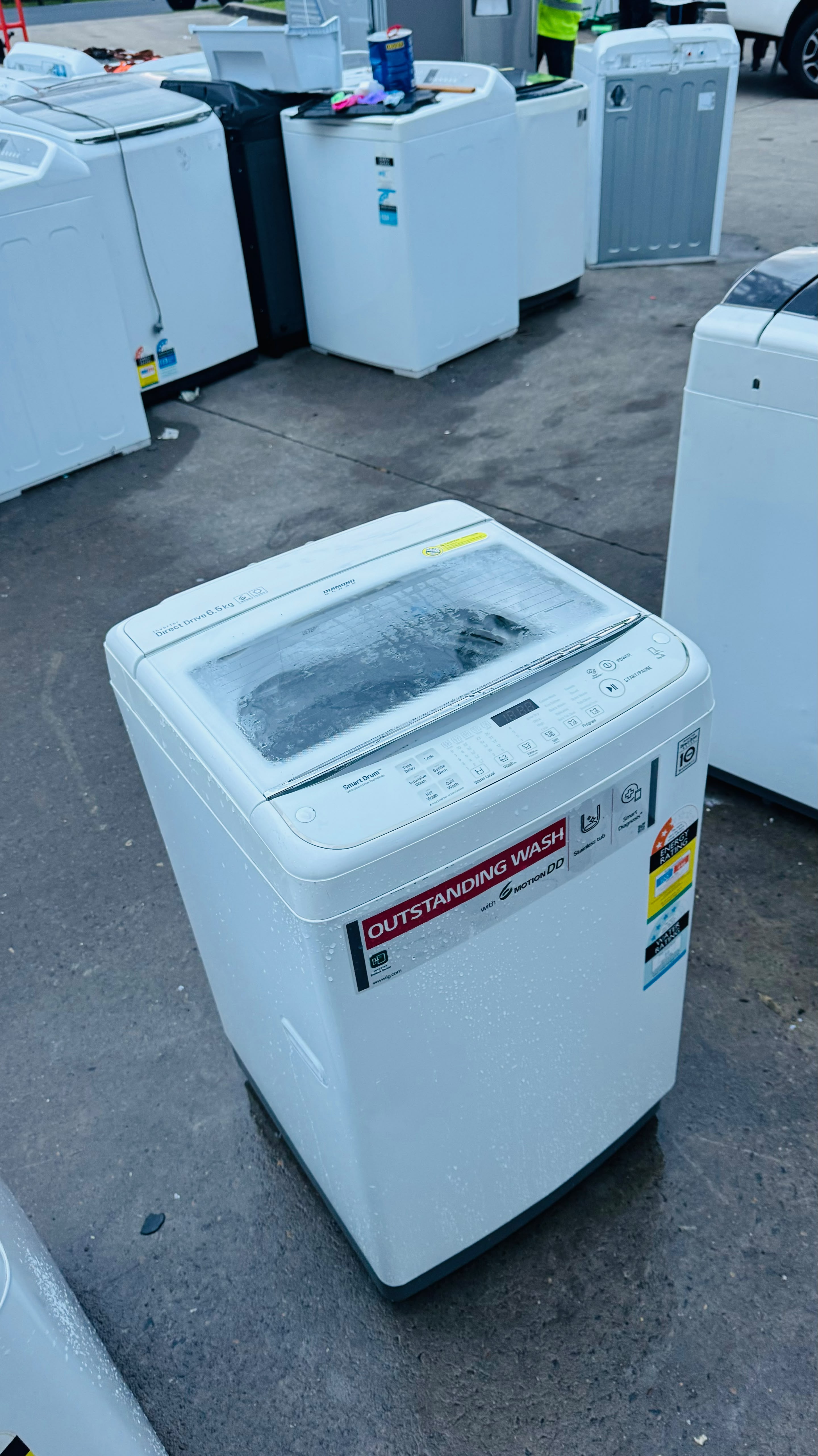 LG 6.5KGS TOP LOADER WASHING MACHINE
