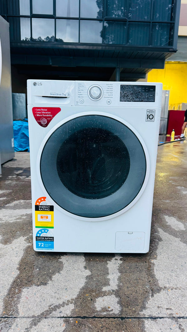 LG 7KGS FRONT LOADER WASHING MACHINE