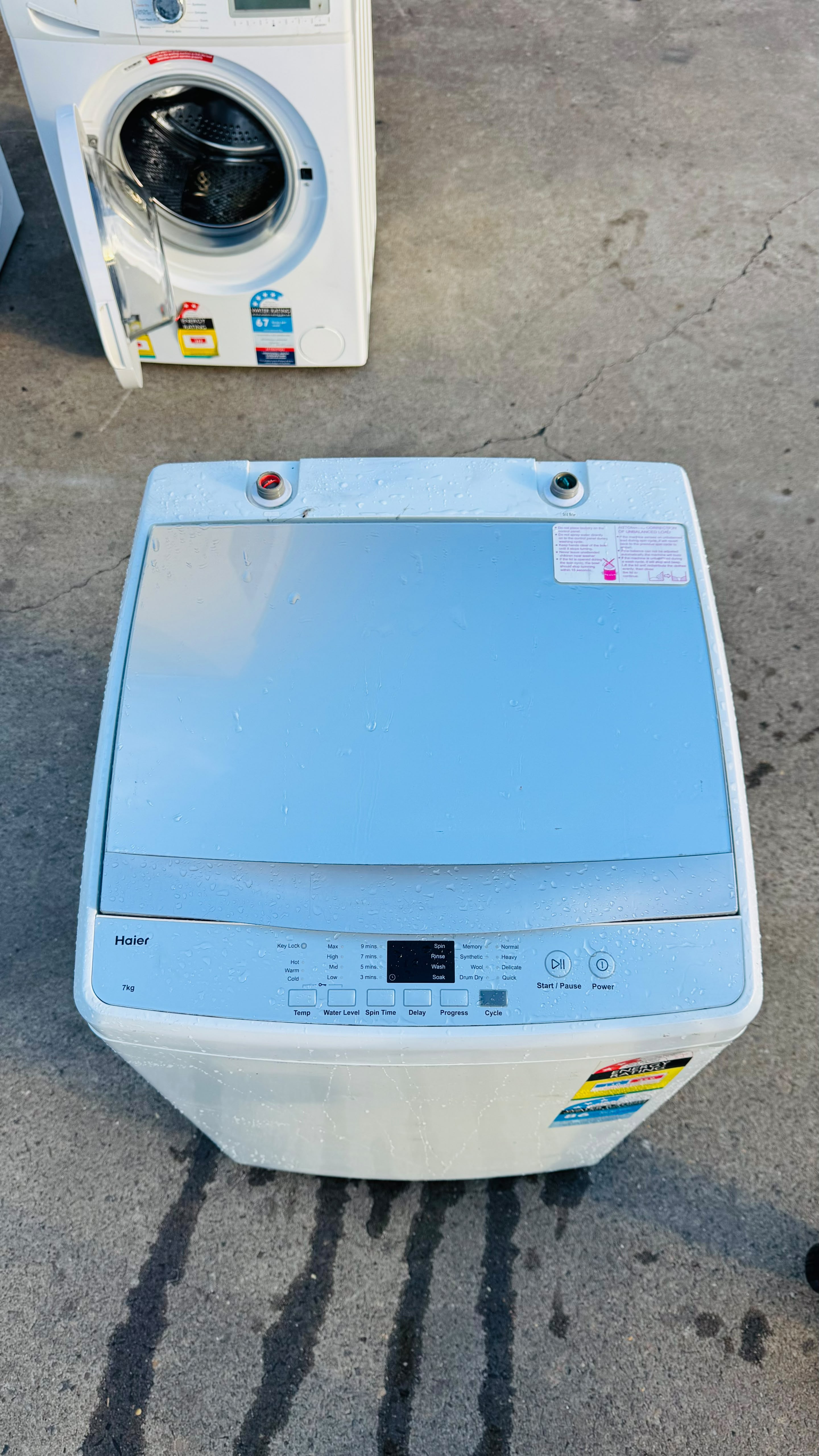 HAIER 7KGS TOP LOADER WASHING MACHINE