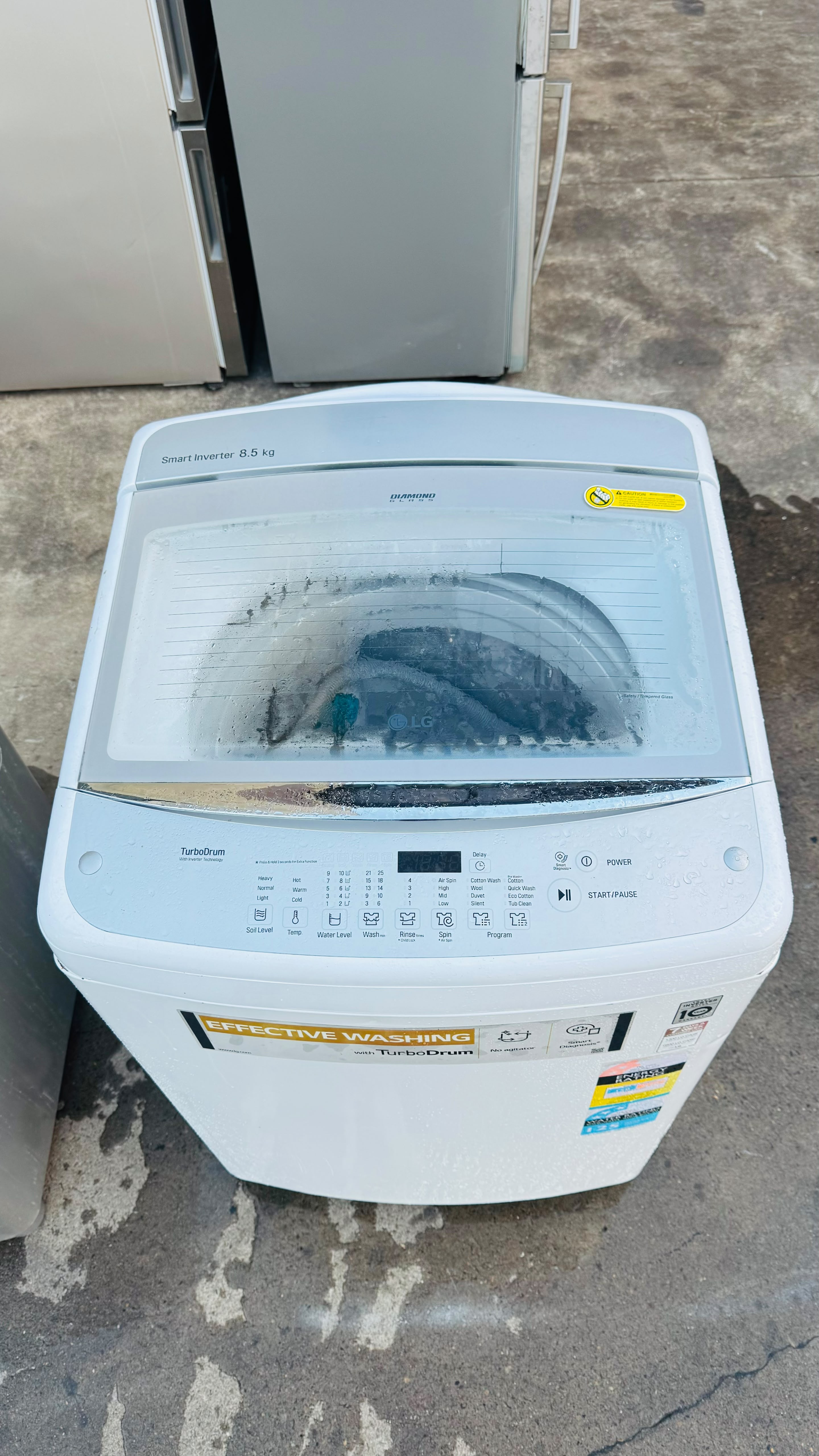 LG 8.5KGS TOP LOADER WASHING MACHINE