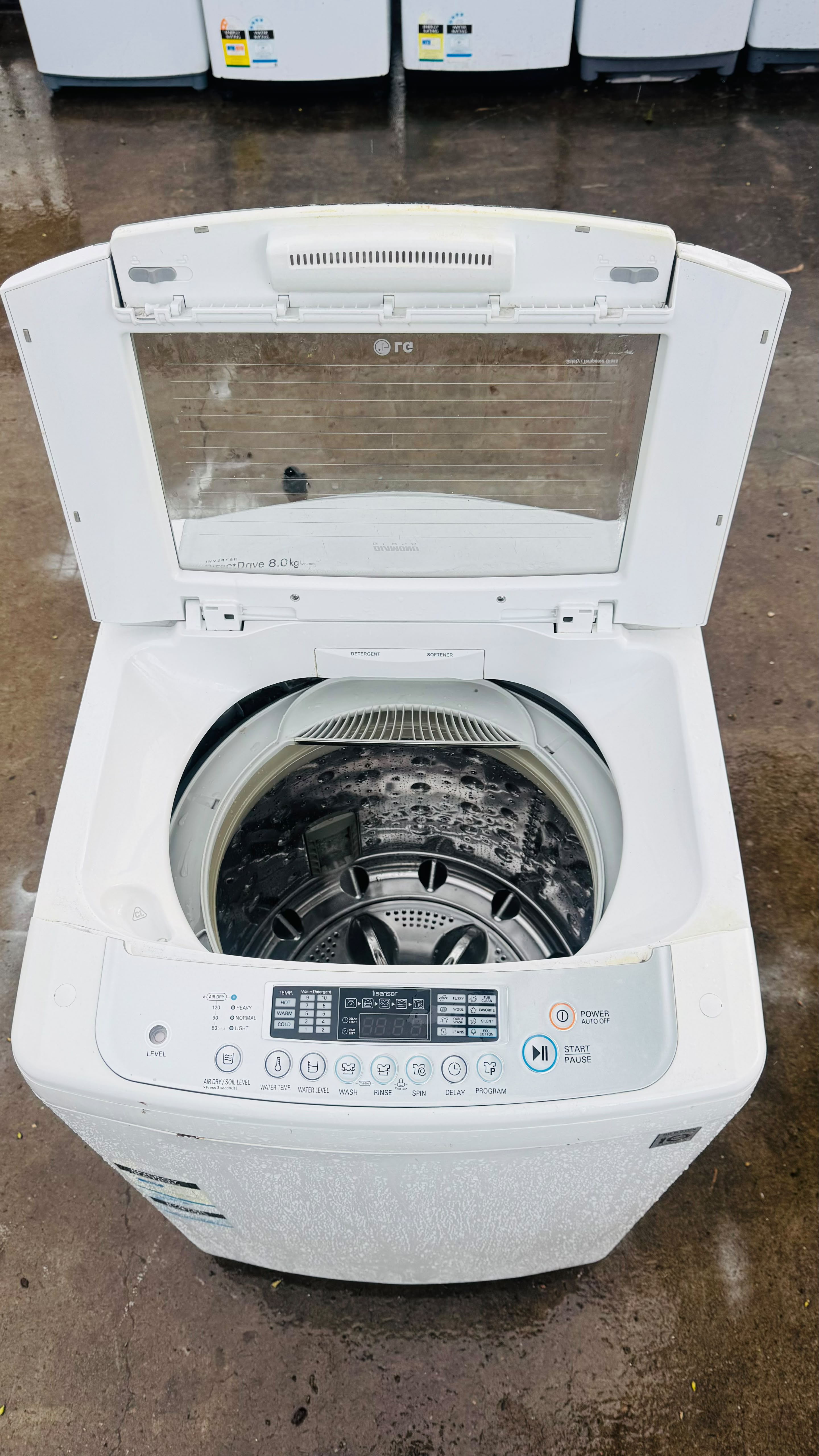 LG 8KGS TOP LOADER WASHING MACHINE