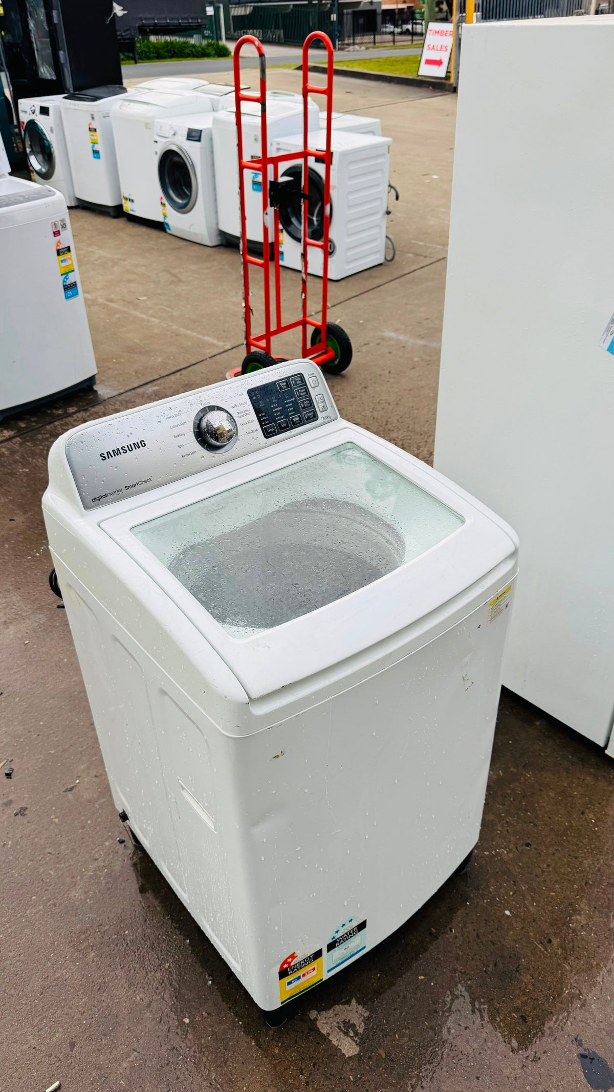 SAMSUNG 8KGS TOP LOADER WASHING MACHINE