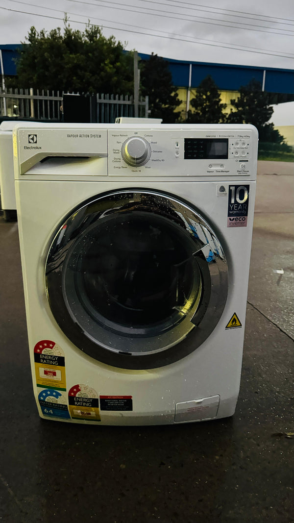 ELECTROLUX 7.5KGS FRONT LOADER WASHING MACHINE