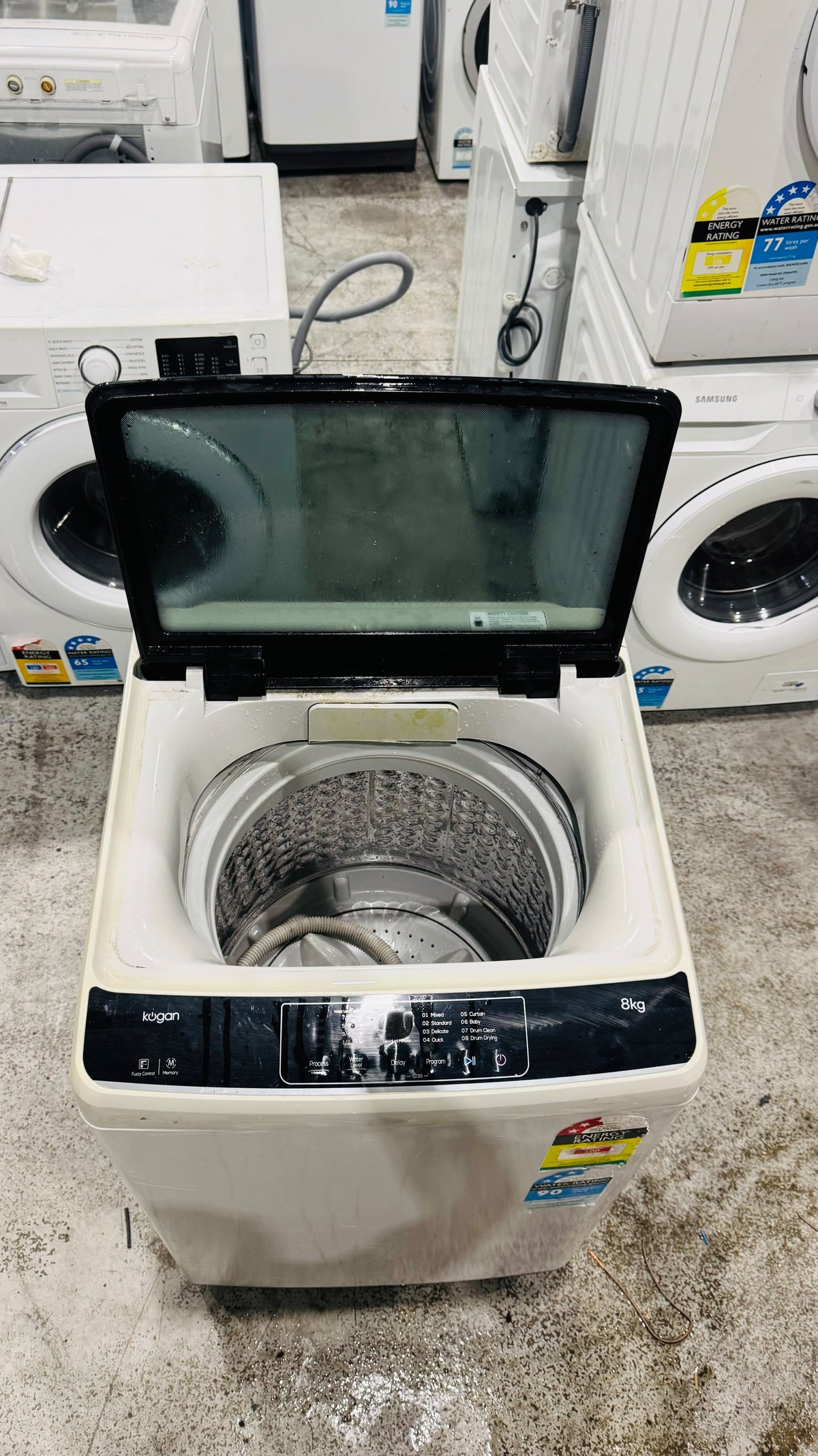KOGAN 8KGS TOP LOADER WASHING MACHINE