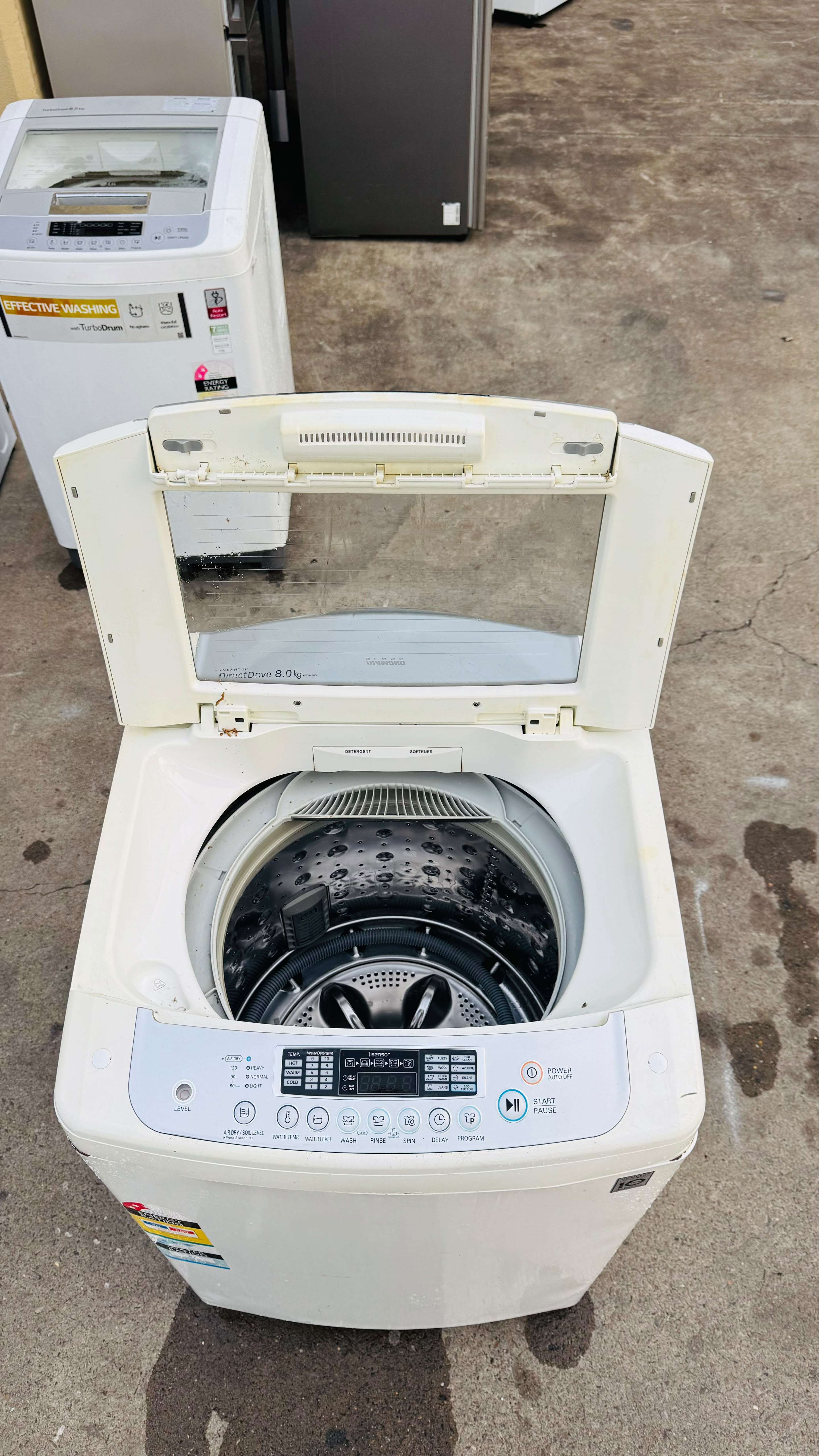 LG 8KGS TOP LOADER WASHING MACHINE