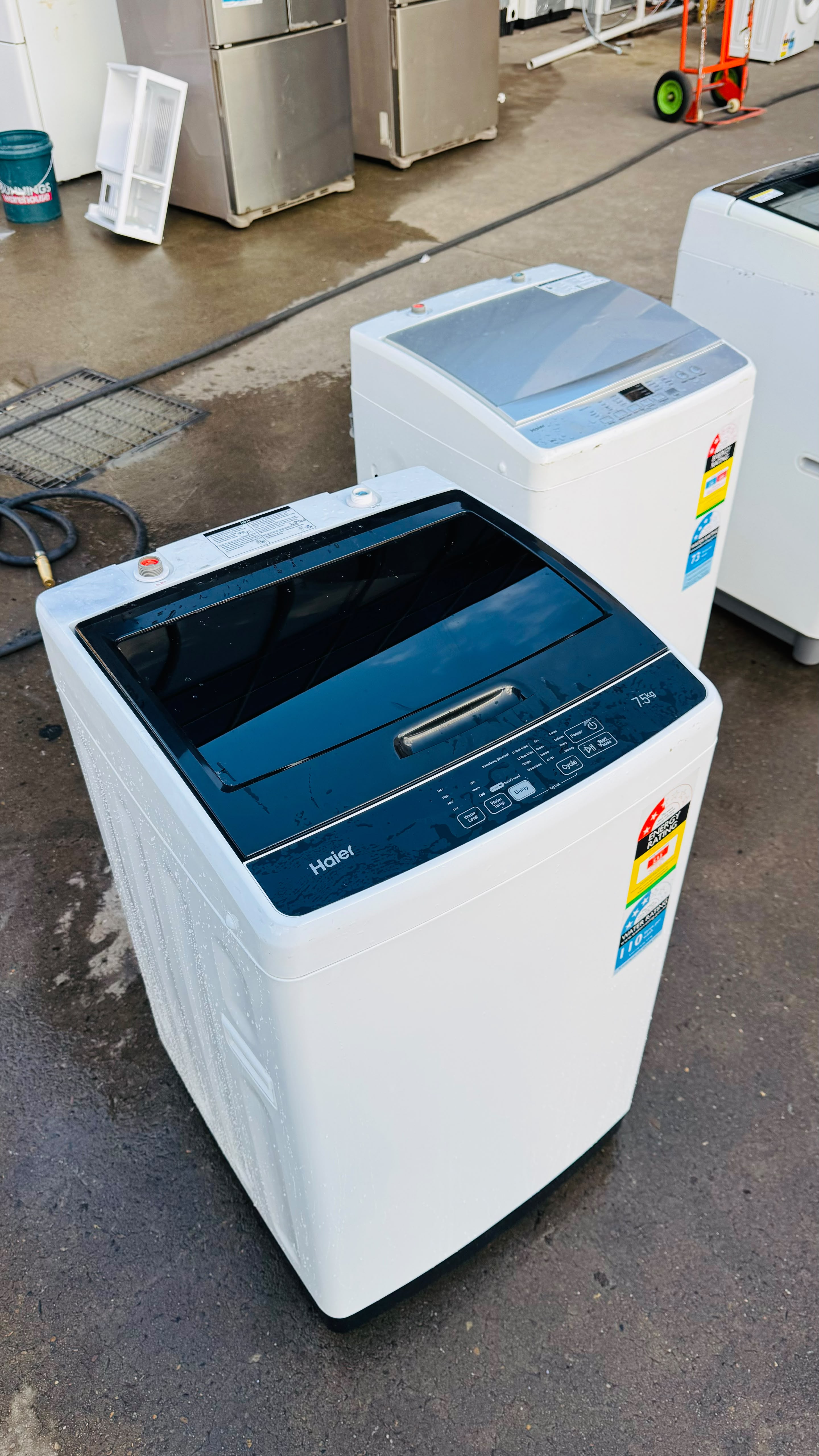 HAIER 7.5KGS TOP LOADER WASHING MACHINE