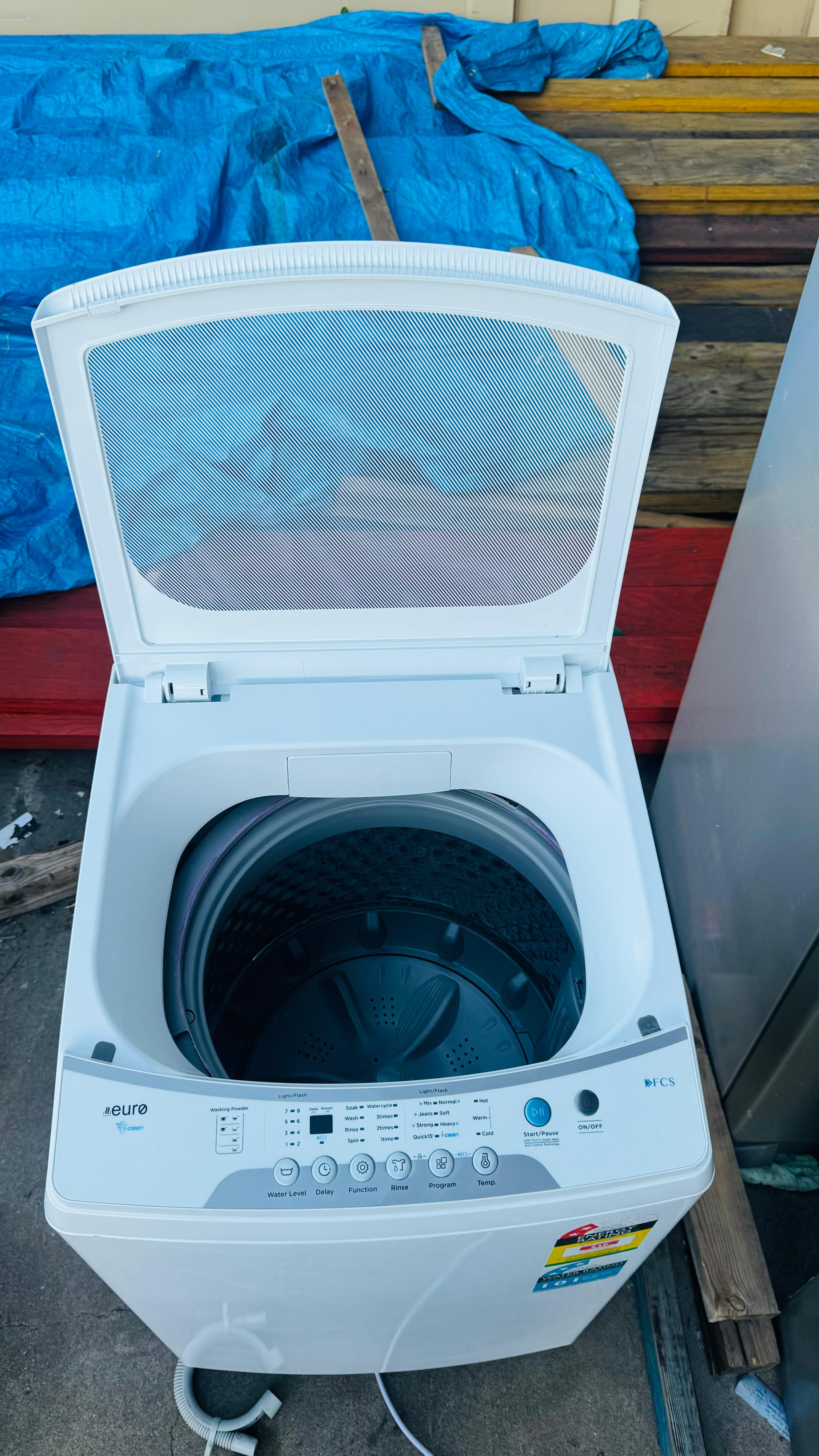 EURO 7 KGS TOP LOADER WASHING MACHINE