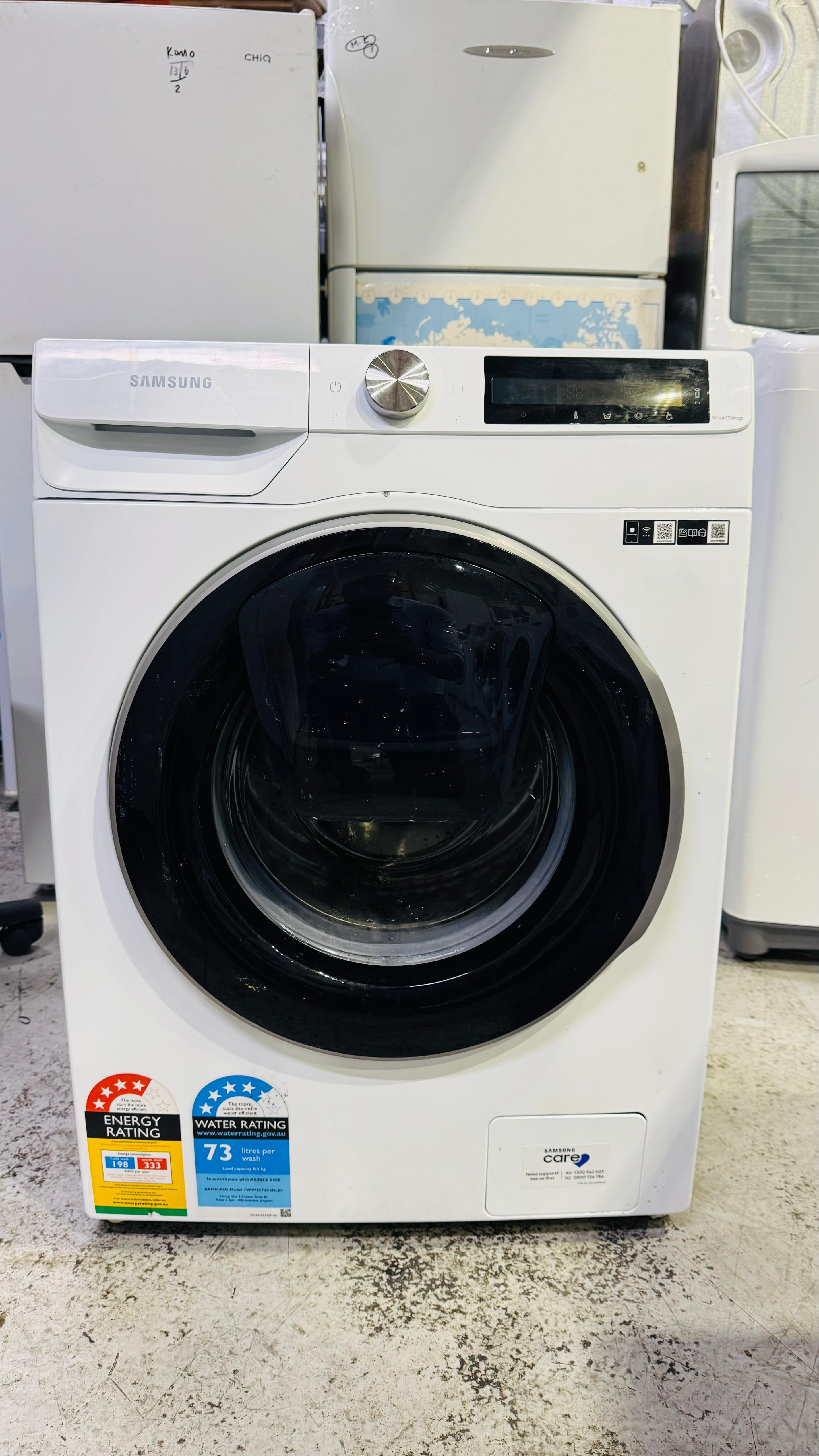 SAMSUNG 8.5KGS FRONT LOADER WASHING MACHINE