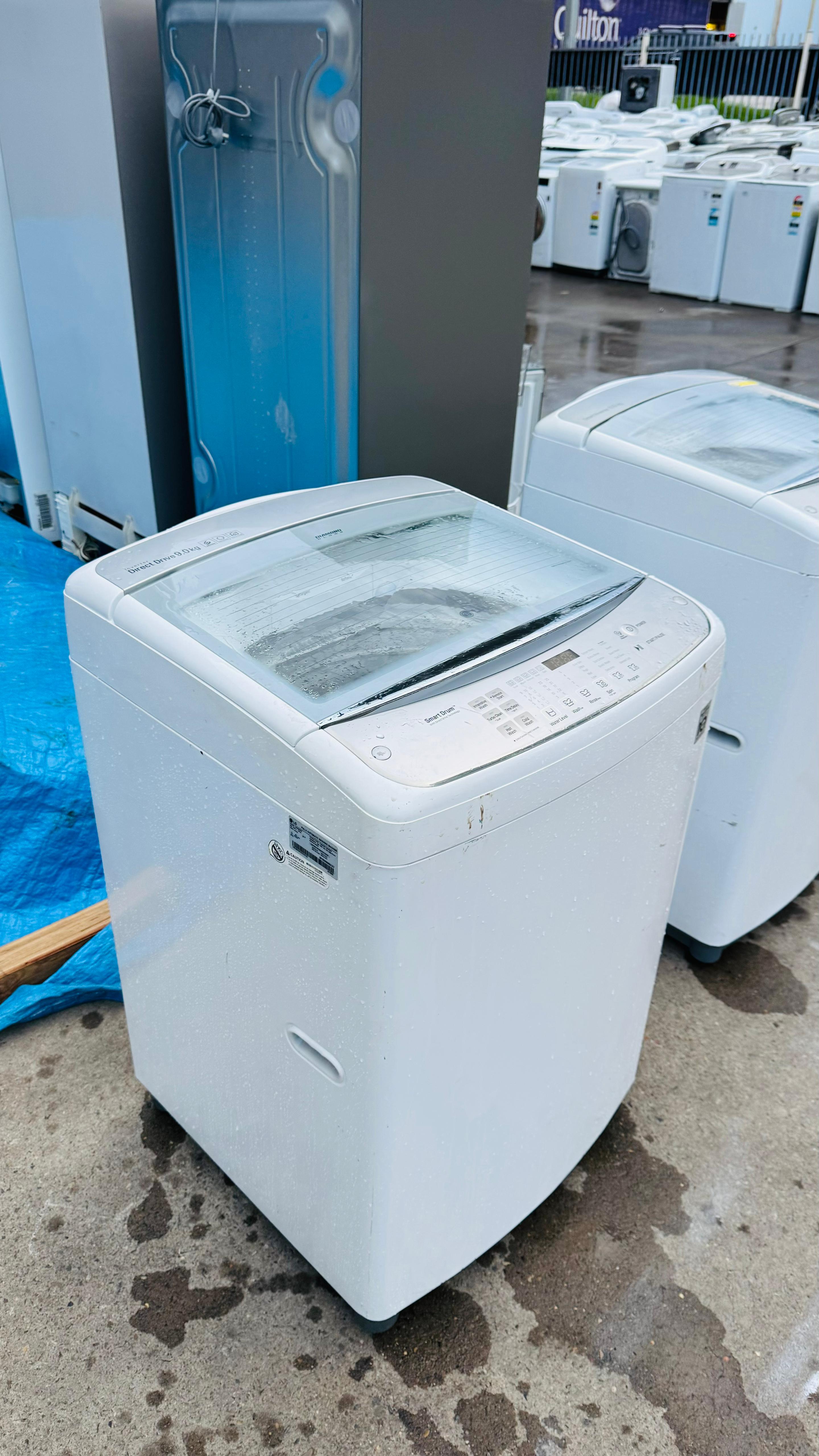 LG 9KGS TOP LOADER WASHING MACHINE