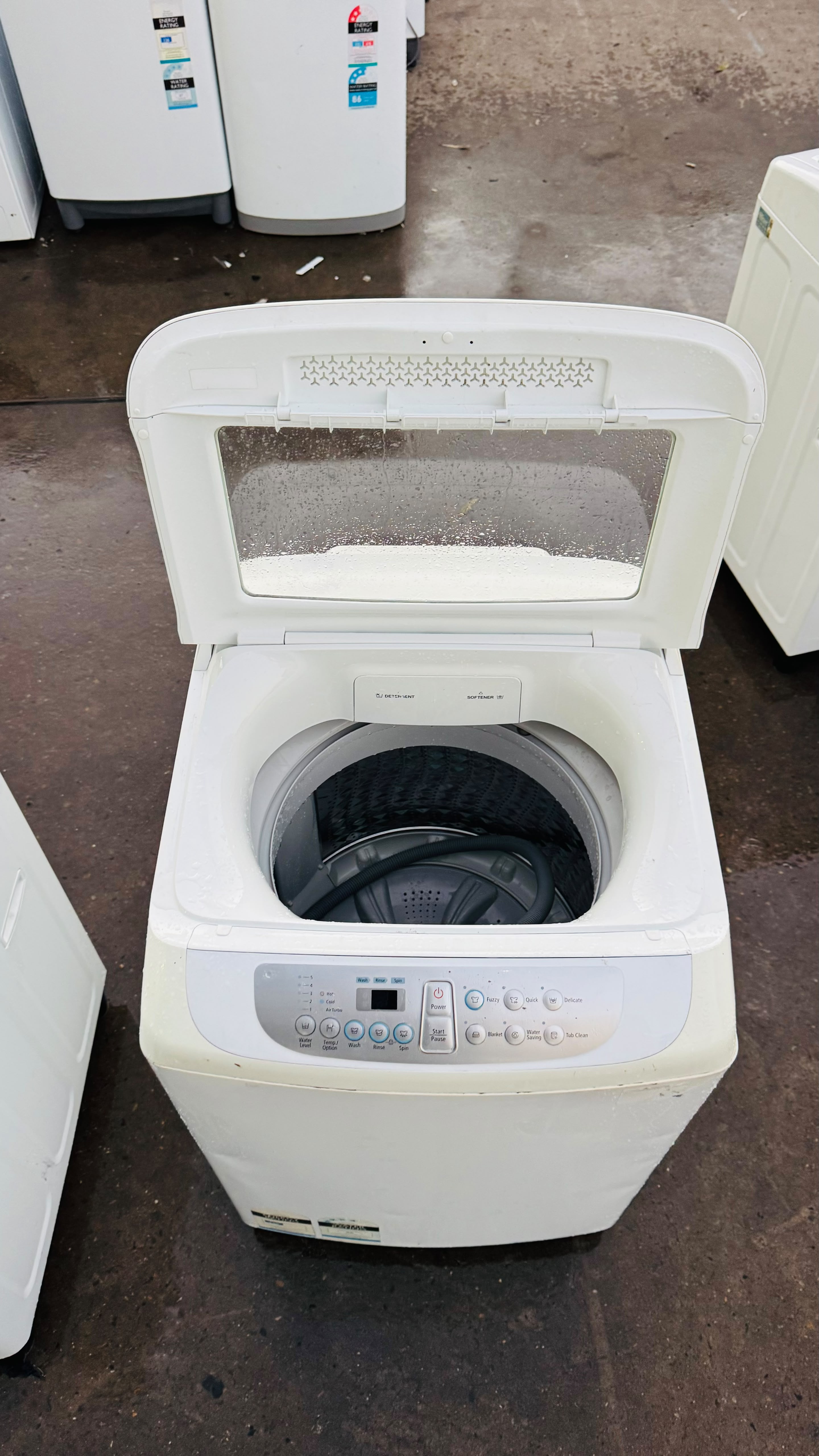 SAMSUNG 6.5KGS TOP LOADER WASHING MACHINE
