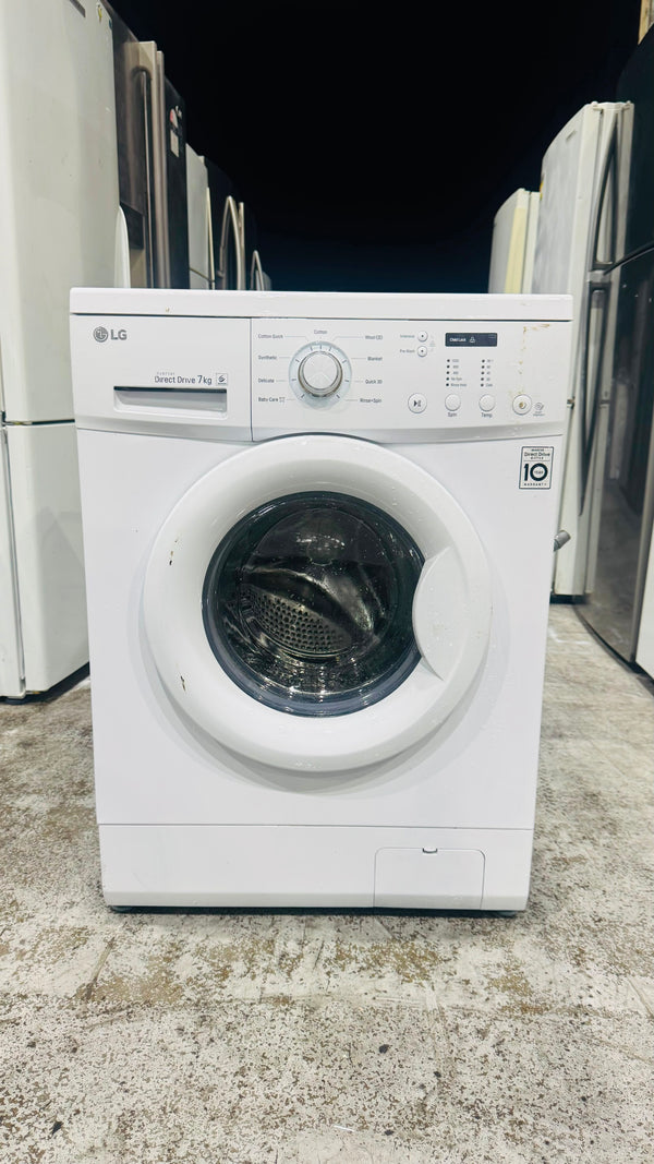 LG 7KGS FRONT LOADER WASHING MACHINE