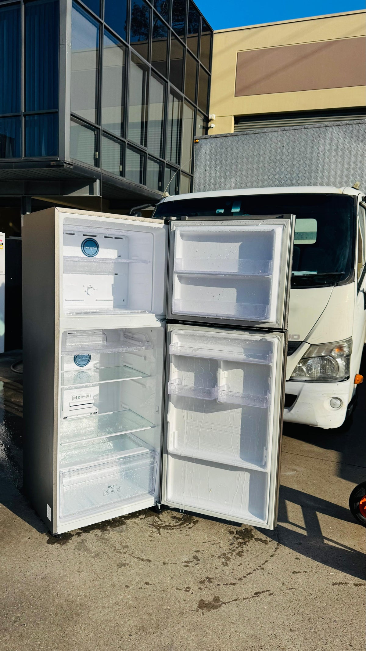 SAMSUNG 400 LITRES FRIDGE FREEZER