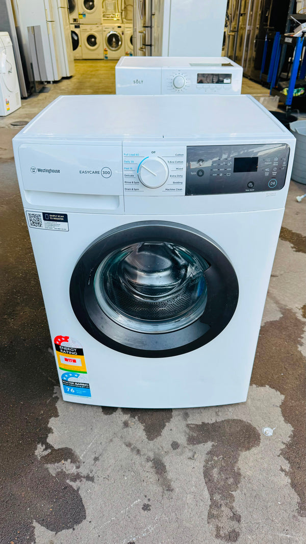 WESTINGHOUSE 7.5KGS FRONT LOADER WASHING MACHINE