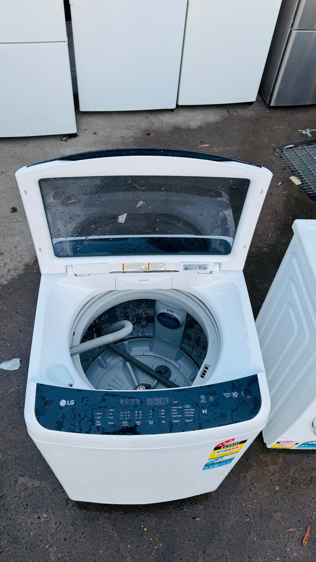 LG 7.5KGS TOP LOADER WASHING MACHINE