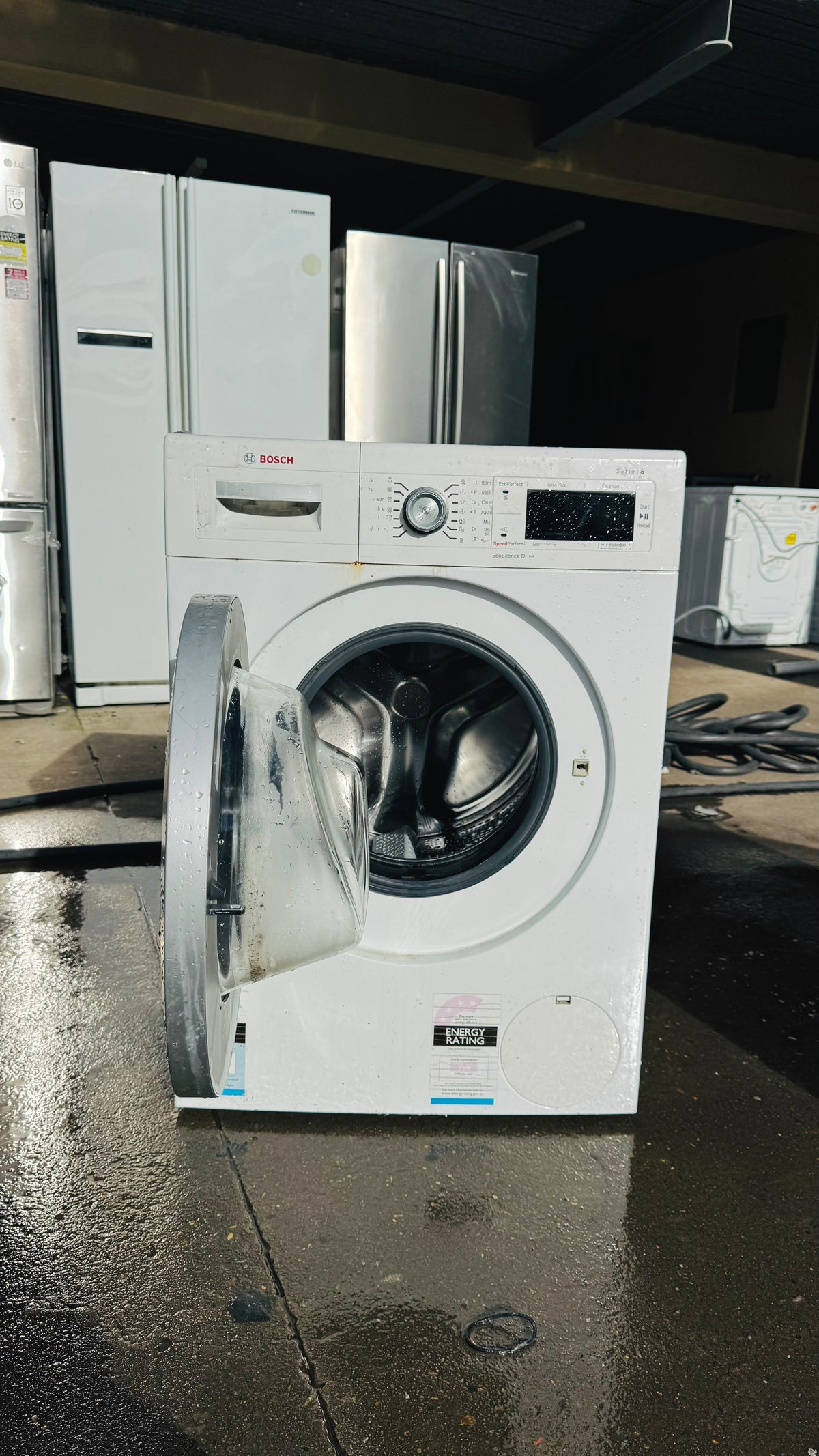 BOSCH 8KGS FRONT LOADER WASHING MACHINE