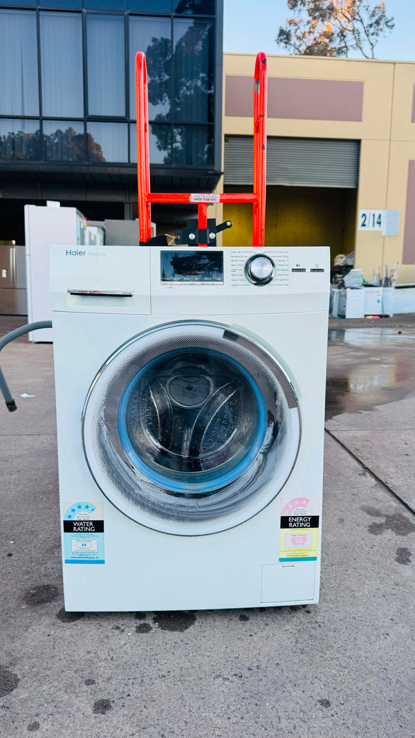 HAIER 7.5KGS FRONT LOADER WASHING MACHINE