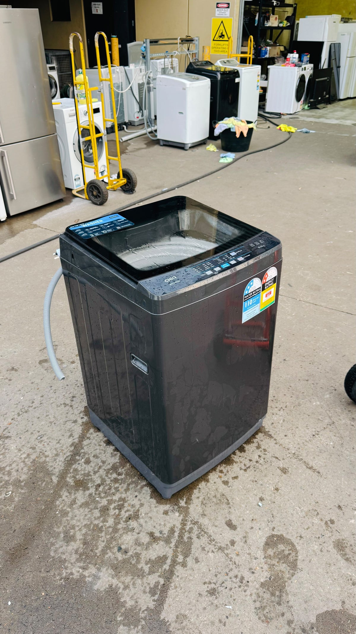 CHIQ 8KGS TOP LOADER WASHING MACHINE