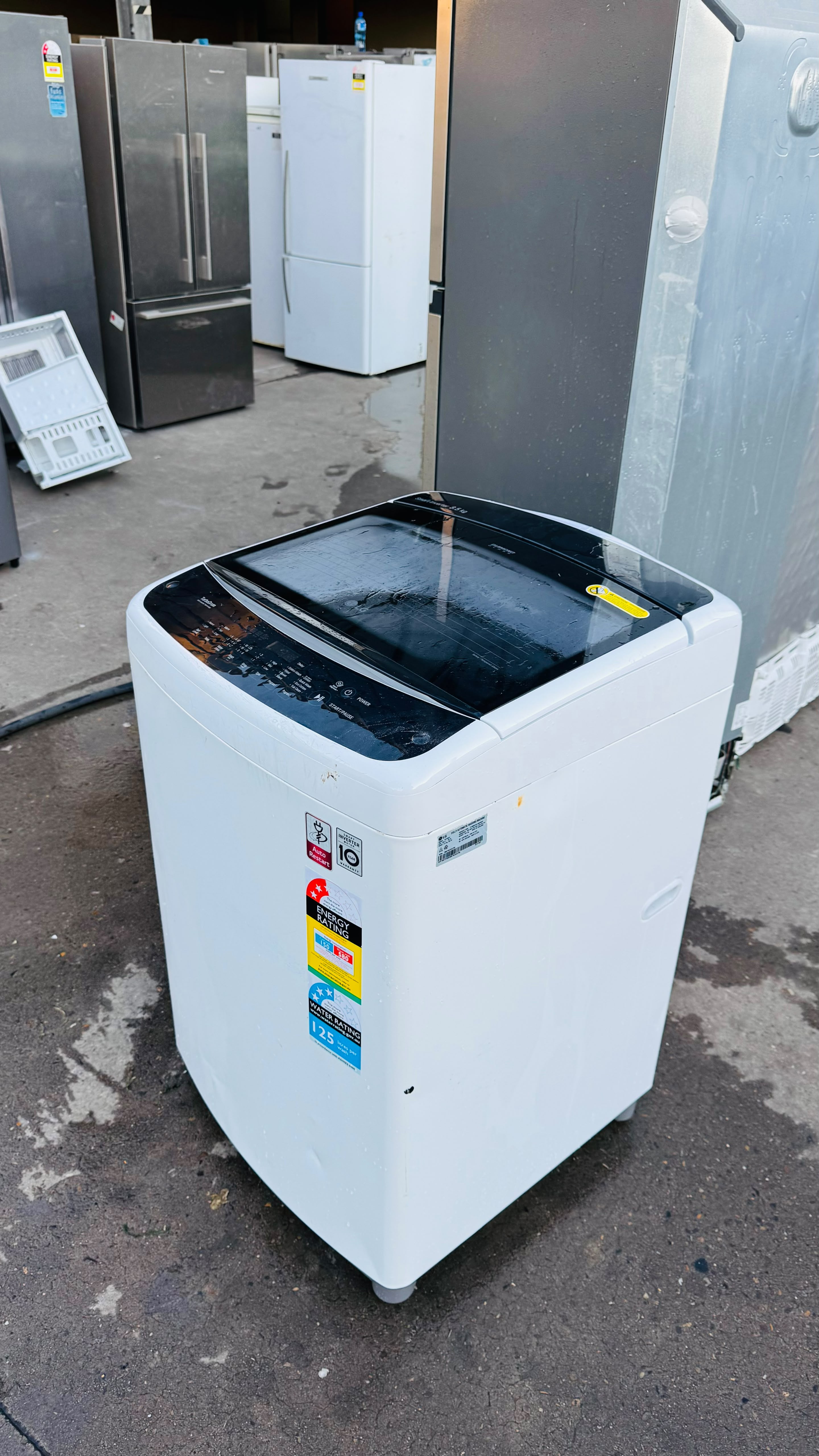 LG 8.5KGS TOP LOADER WASHING MACHINE