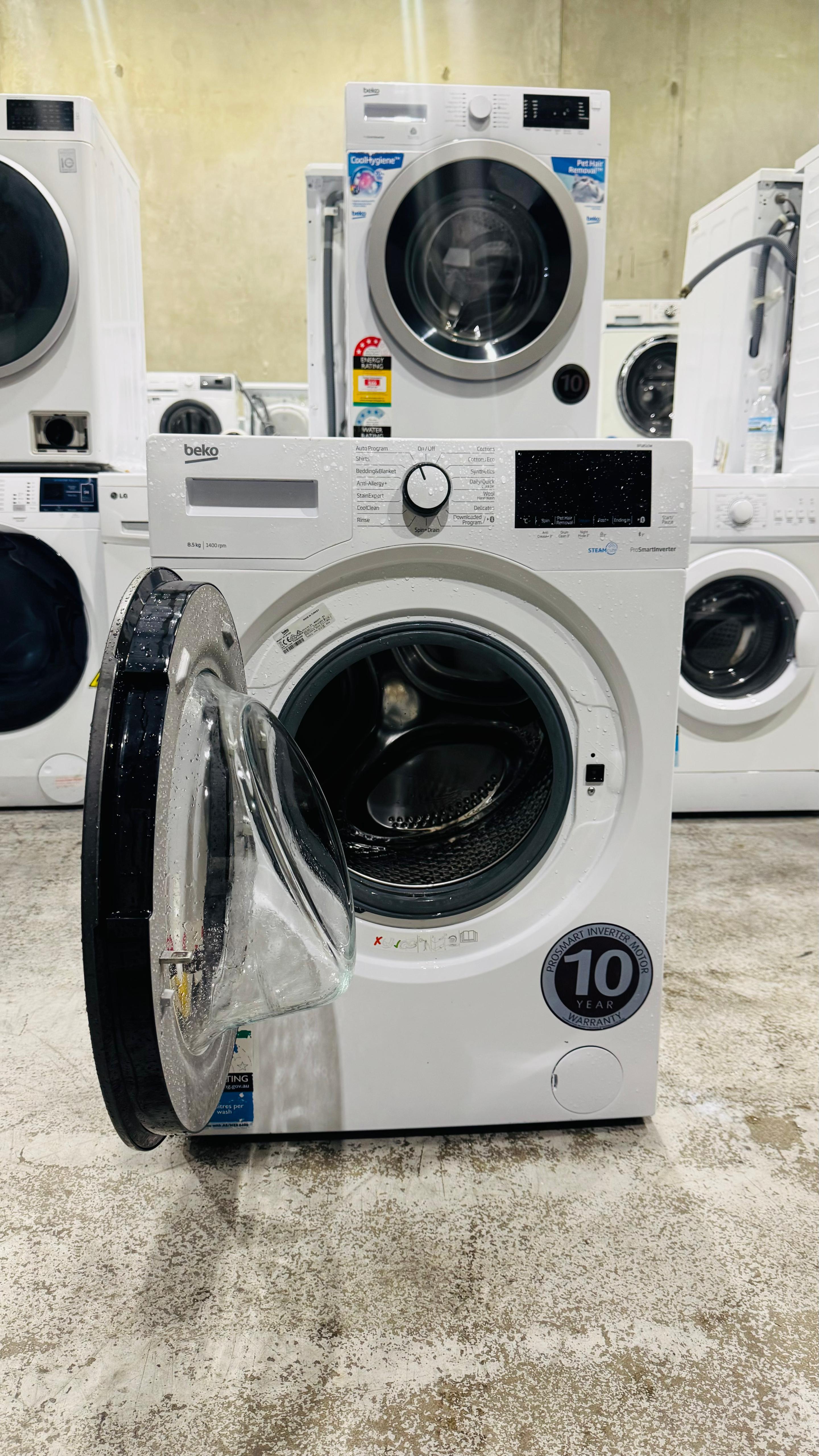 BEKO 8.5 KGS FRONT LOADER WASHING MACHINE