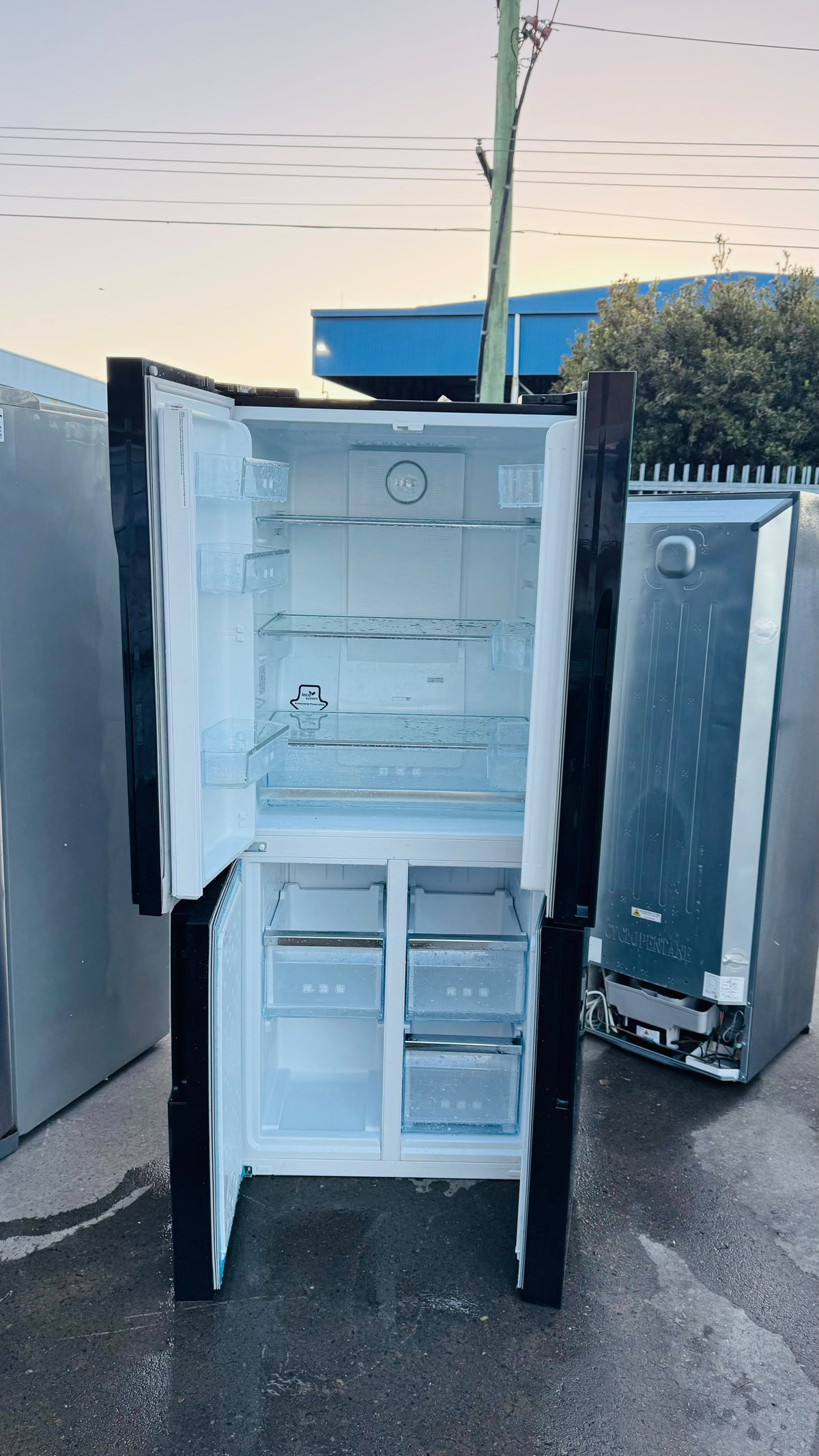 CHIQ 463 QUAD FRENCH DOOR 719 LITRES FRIDGE FREEZER