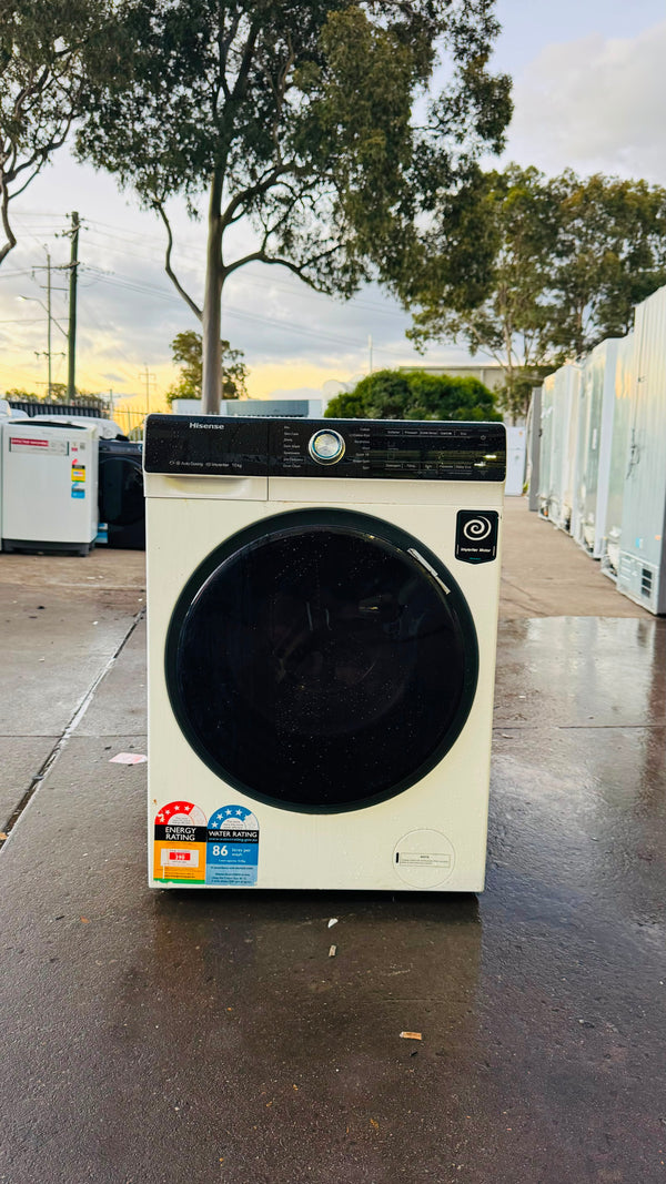 HISENSE 10KGS FRONT LOADER WASHING MACHINE