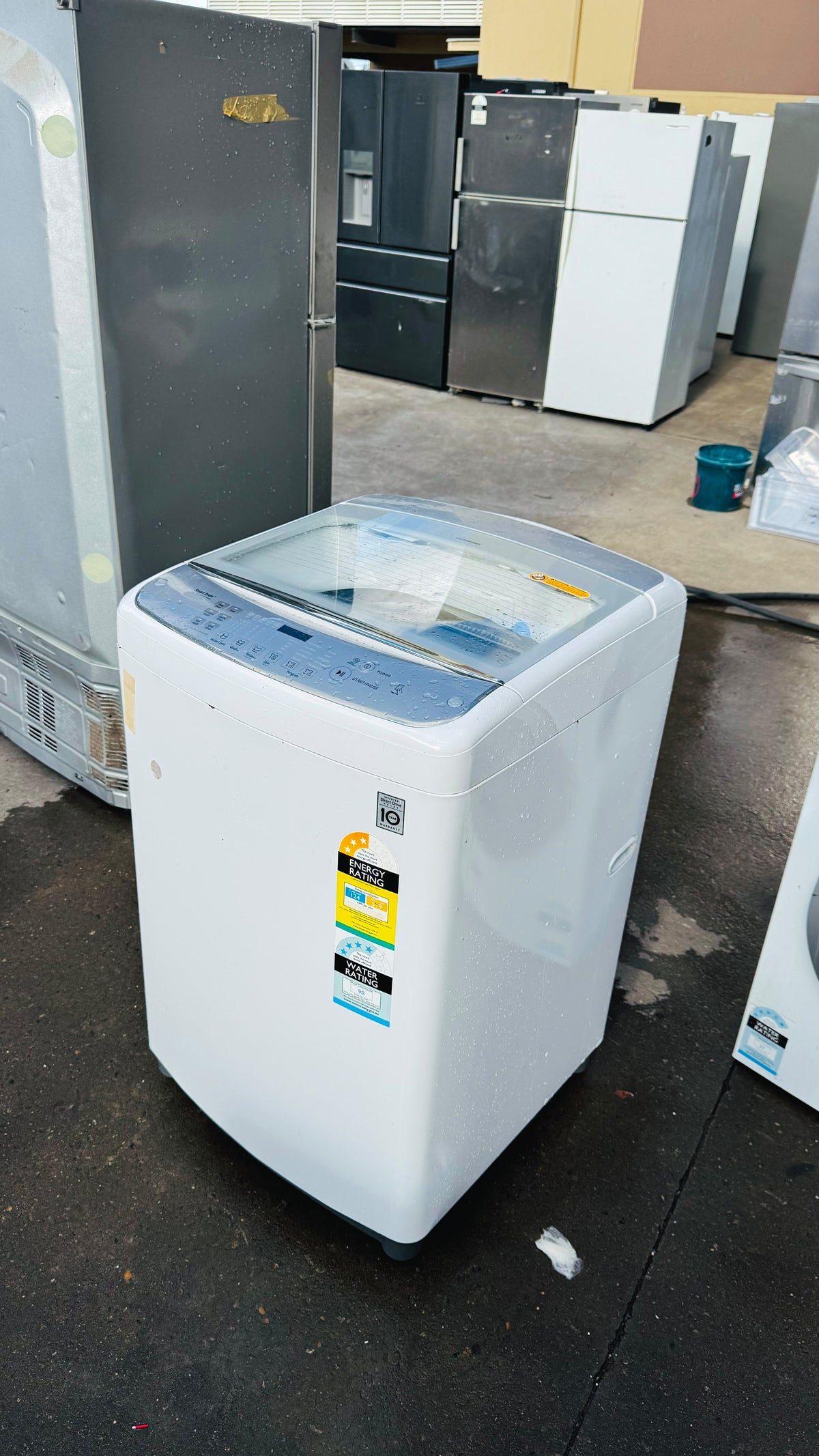 LG 9.5KGS TOP LOADER WASHING MACHINE