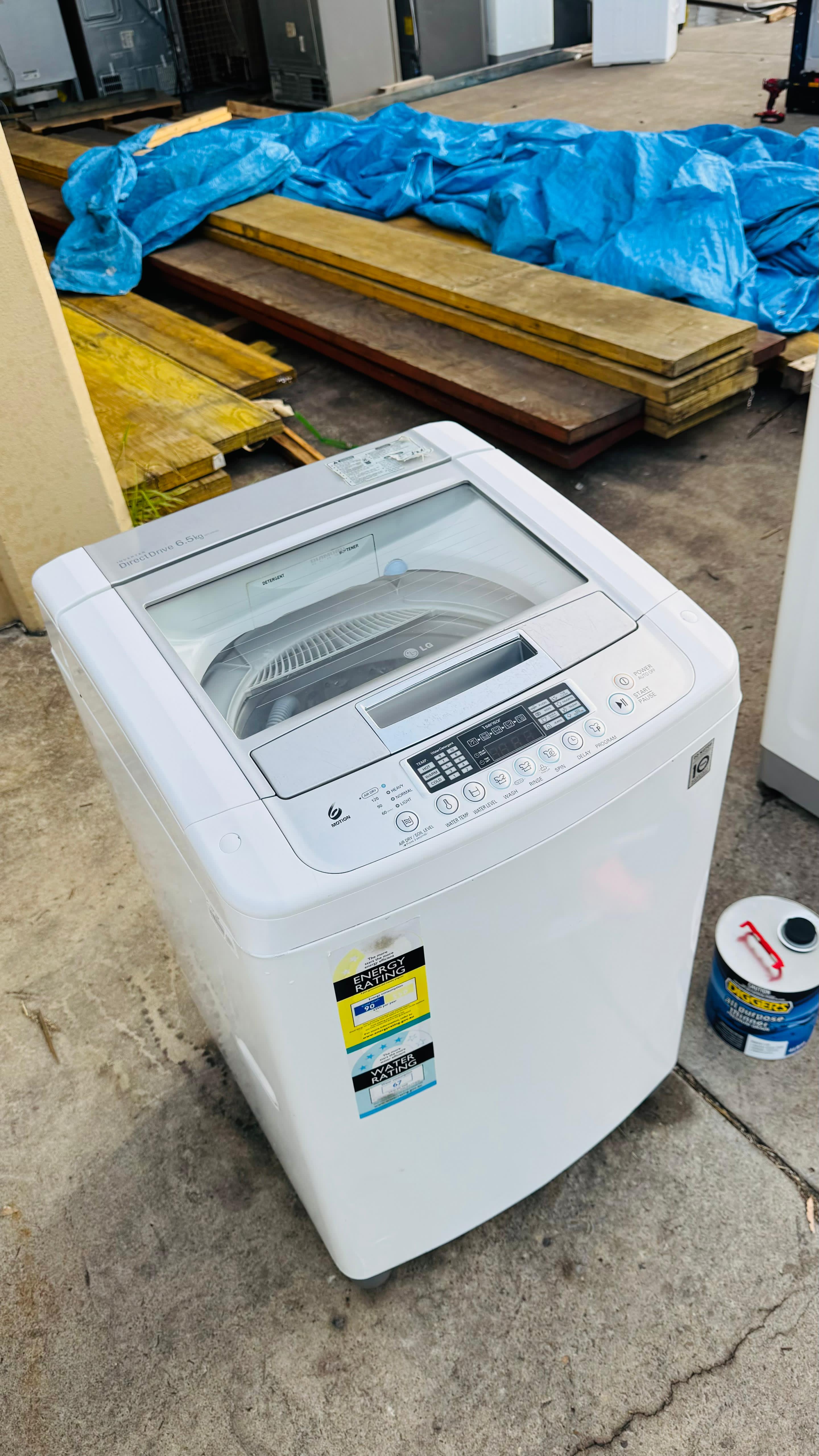 LG 6.5 KGS TOP LOADER WASHING MACHINE