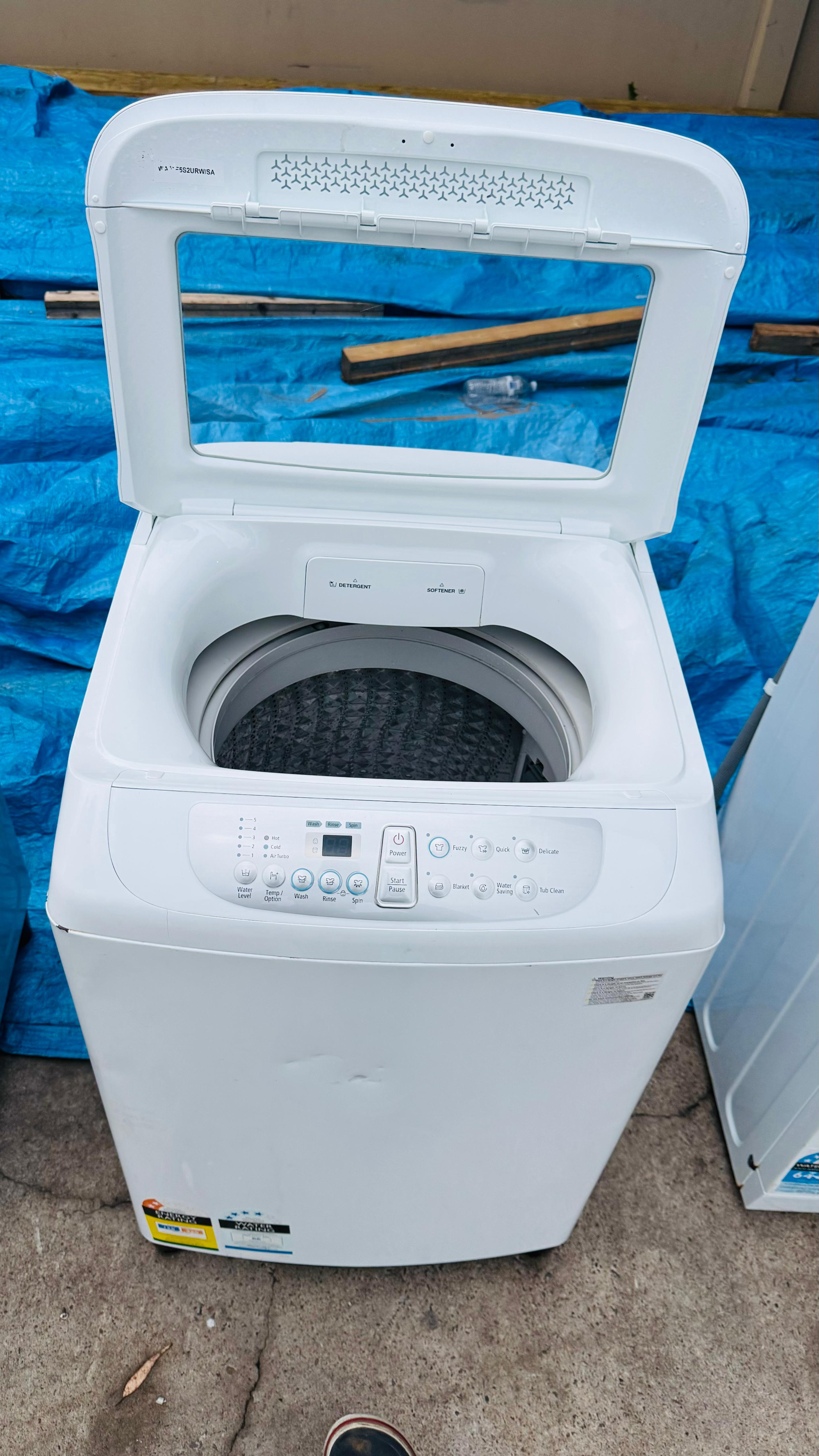 SAMSUNG 6.5KGS TOP LOADER WASHING MACHINE
