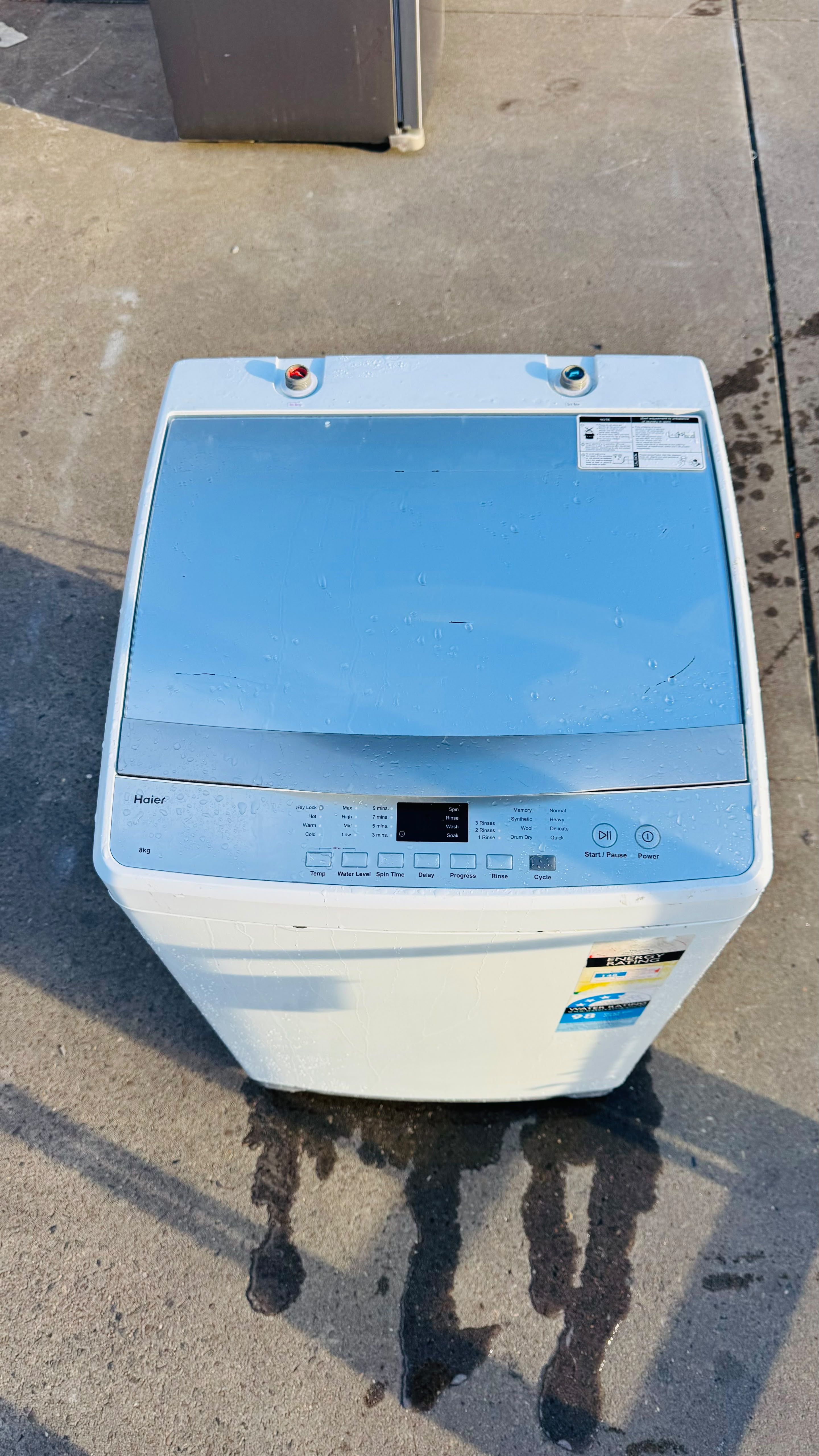 HAIER 8KGS TOP LOADER WASHING MACHINE