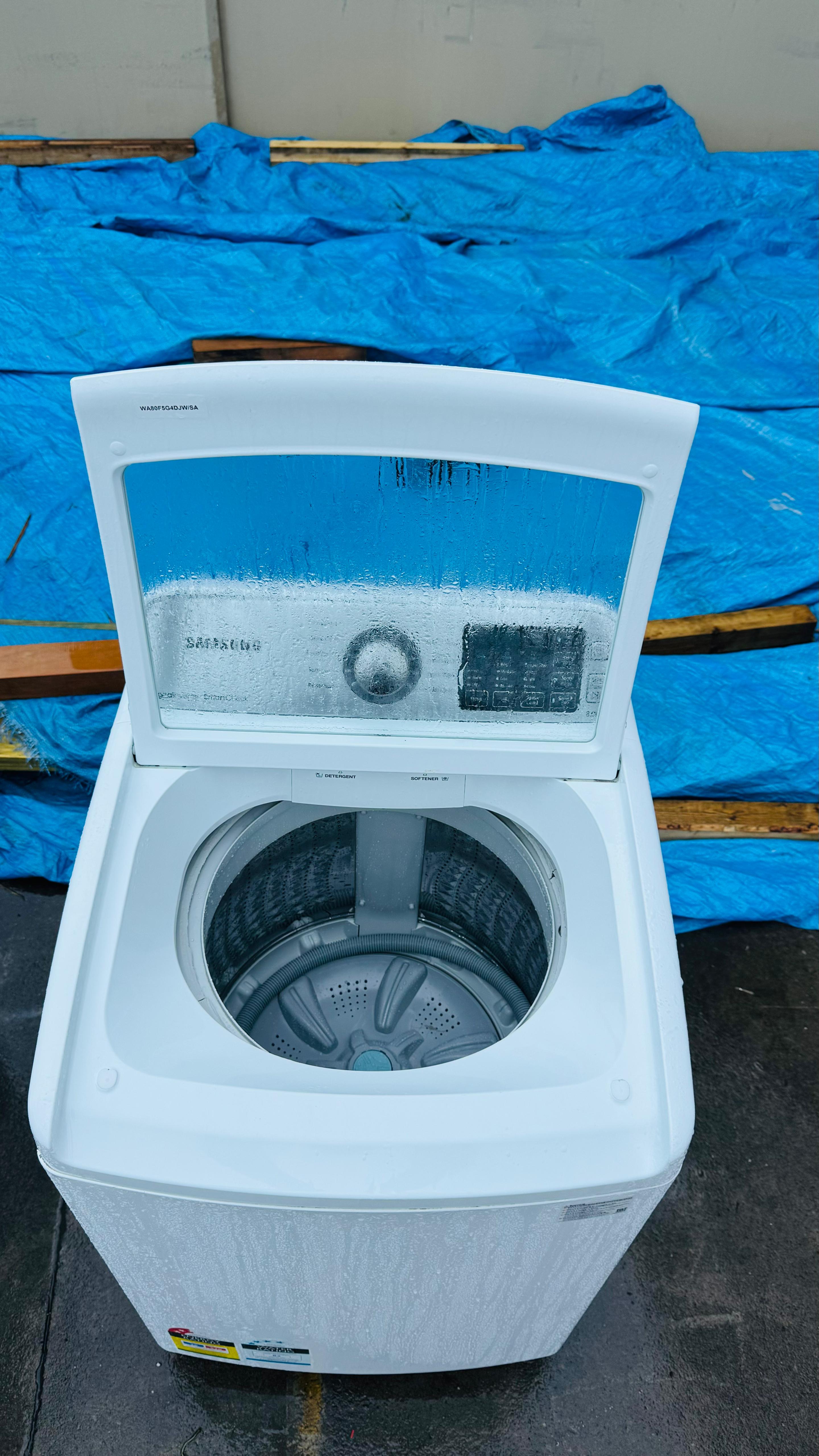 SAMSUNG 8KGS TOP LOADER WASHING MACHINE