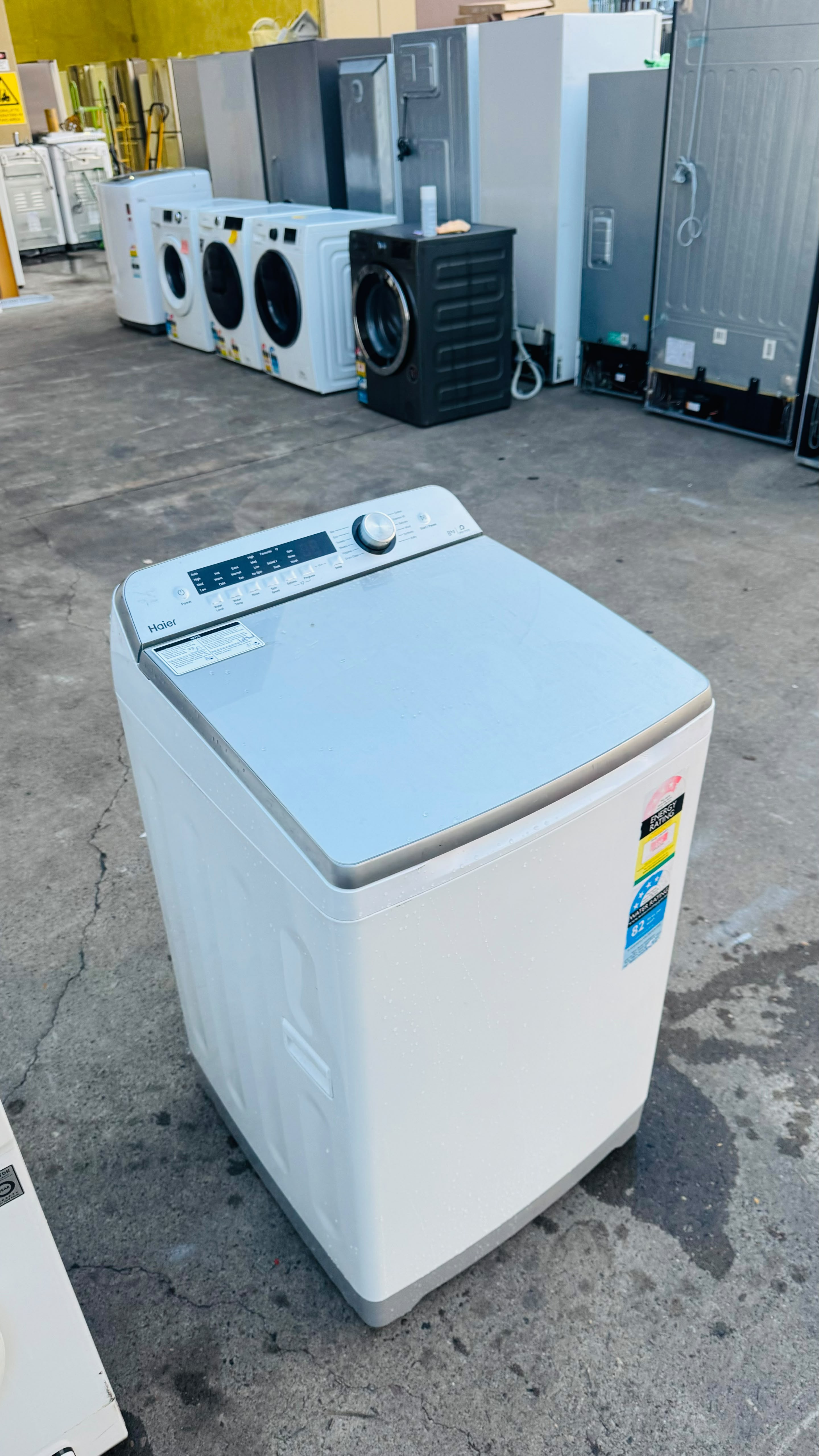 HAIER 8KGS TOP LOADER WASHING MACHINE