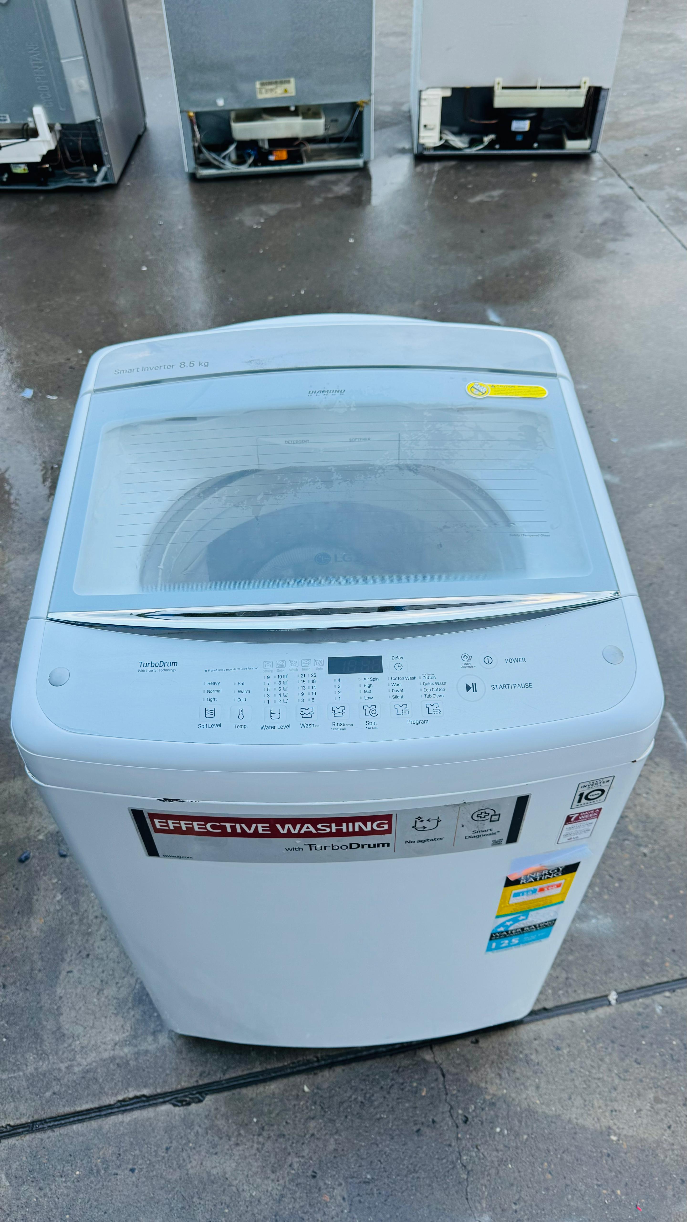 LG 8.5KGS TOP LOADER WASHING MACHINE